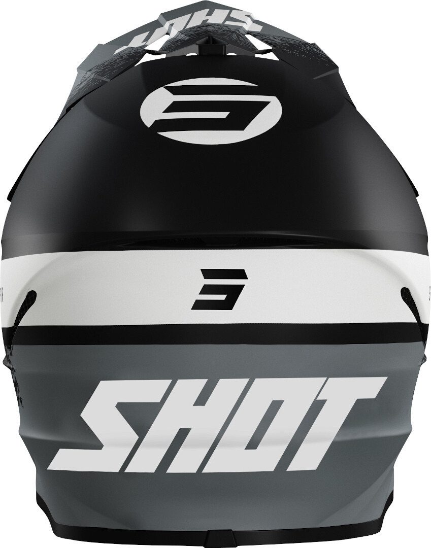 Shot Motocrosshelm Furious Roll Motocross Helm, Belüftet