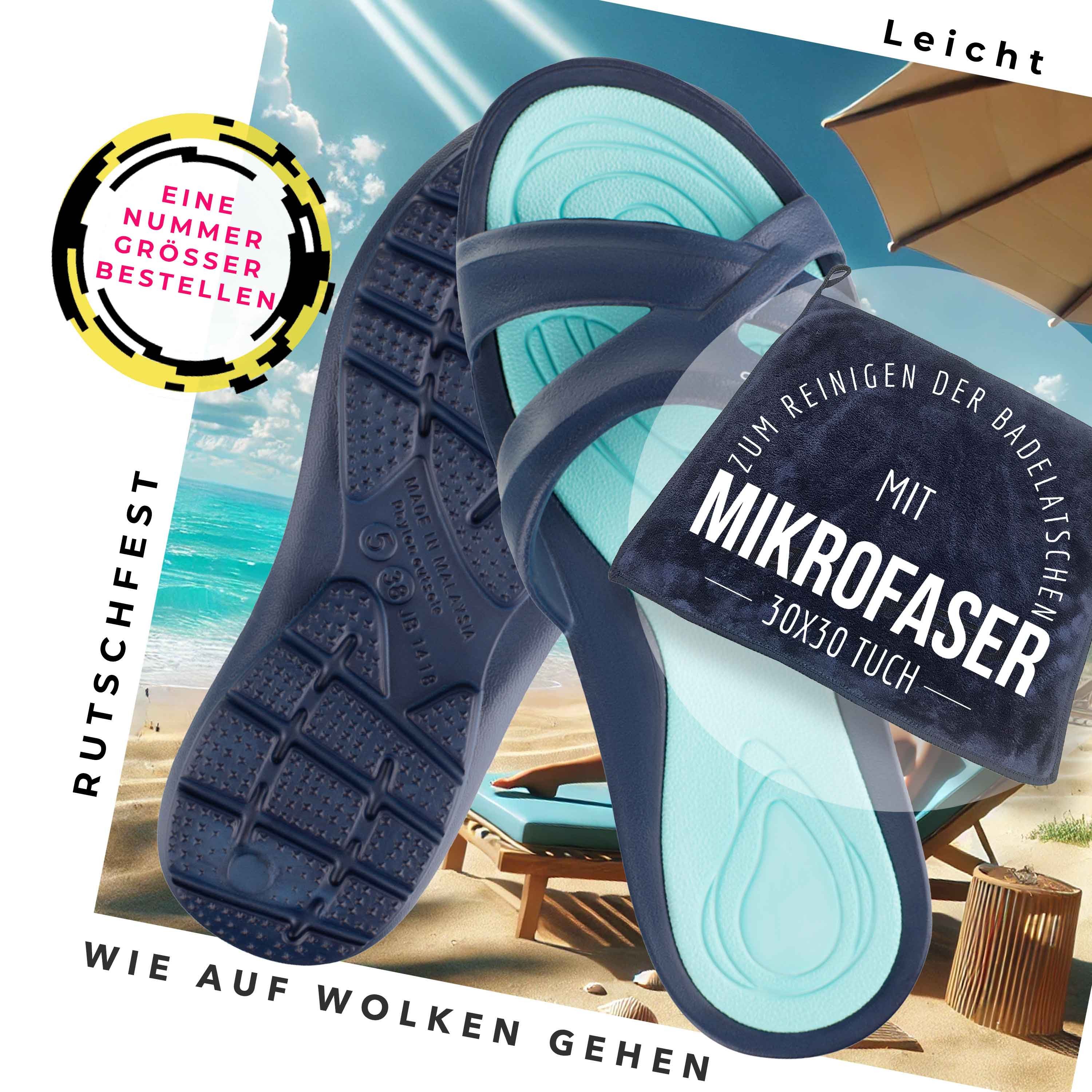Aqua Speed Wellness-Slipper für Sauna & Hotel – Leicht & bequem Gr. 40 Bade günstig online kaufen