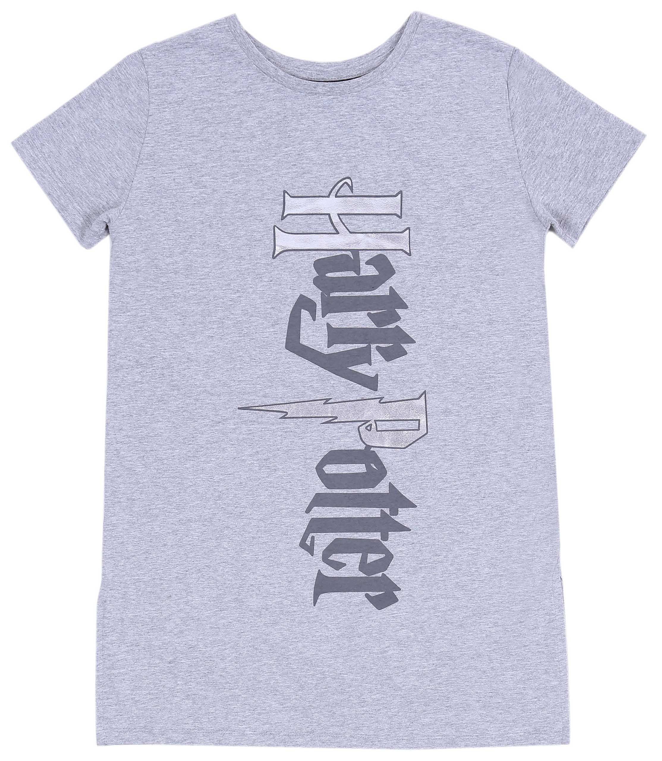 Kurzarmbluse Graues Shirt Harry Potter S