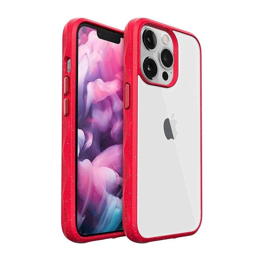 LAUT Handyhülle LAUT Crystal Matter Cover Red für iPhone 13 Pro Max Hülle. 6,7 Zoll