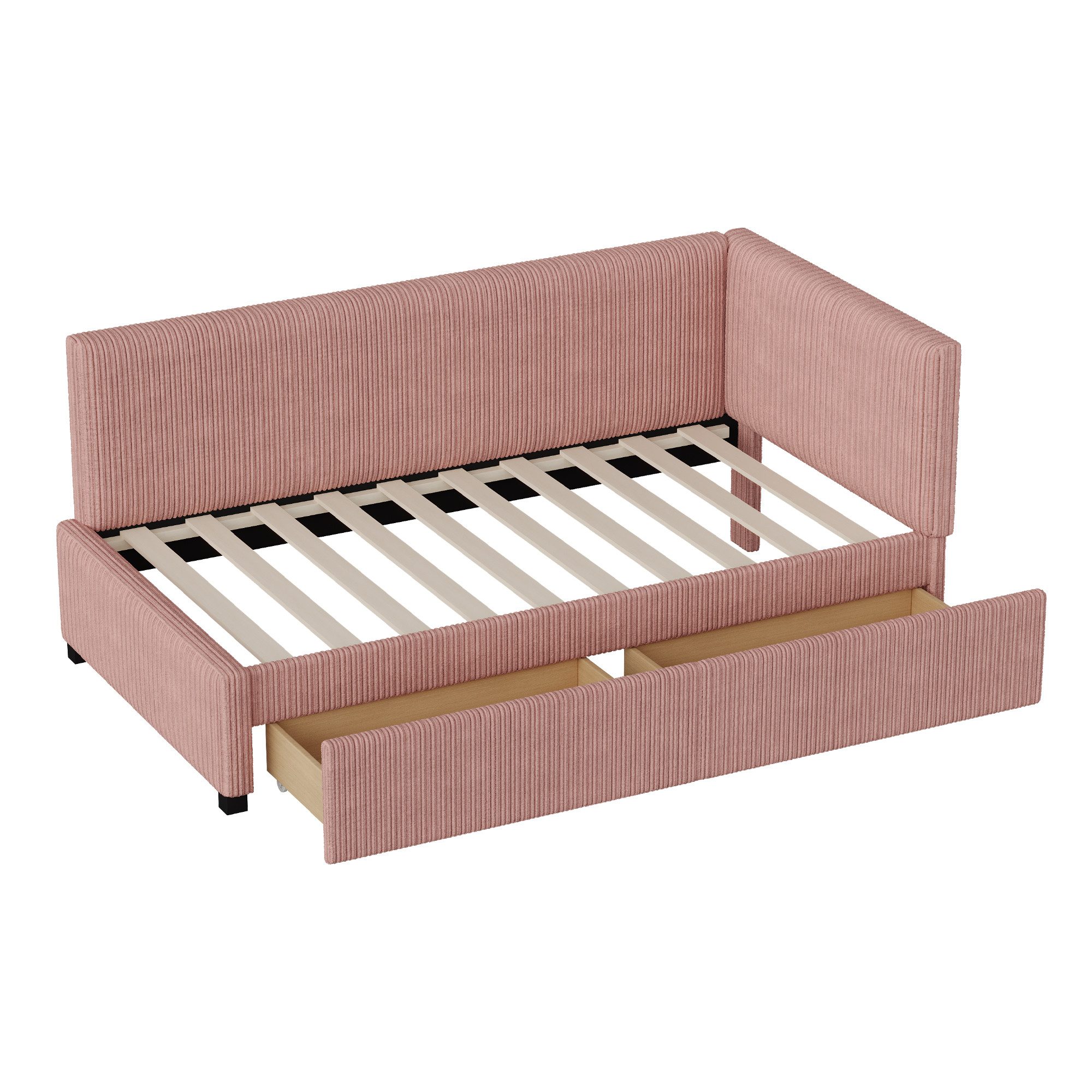 SOFTWEARY Schlafsofa, mit Bettfunktion, Lattenrost und günstig online kaufen