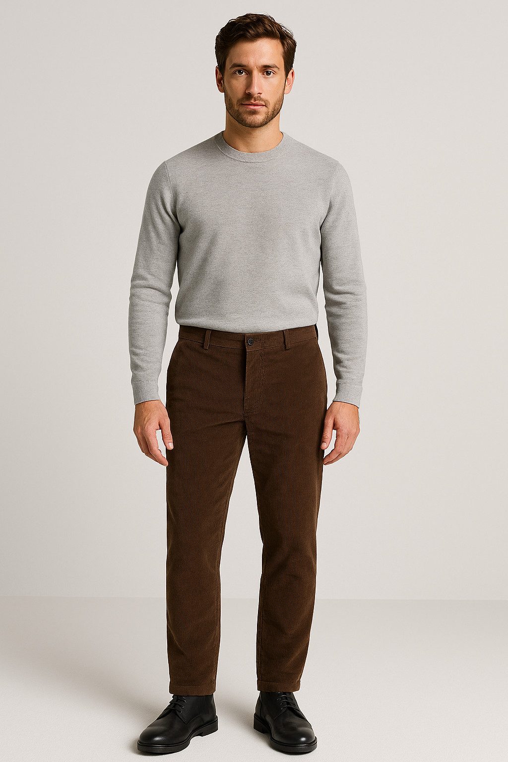 Selected Cordhose SLHREG-TAPERED MATT CORD PANTS