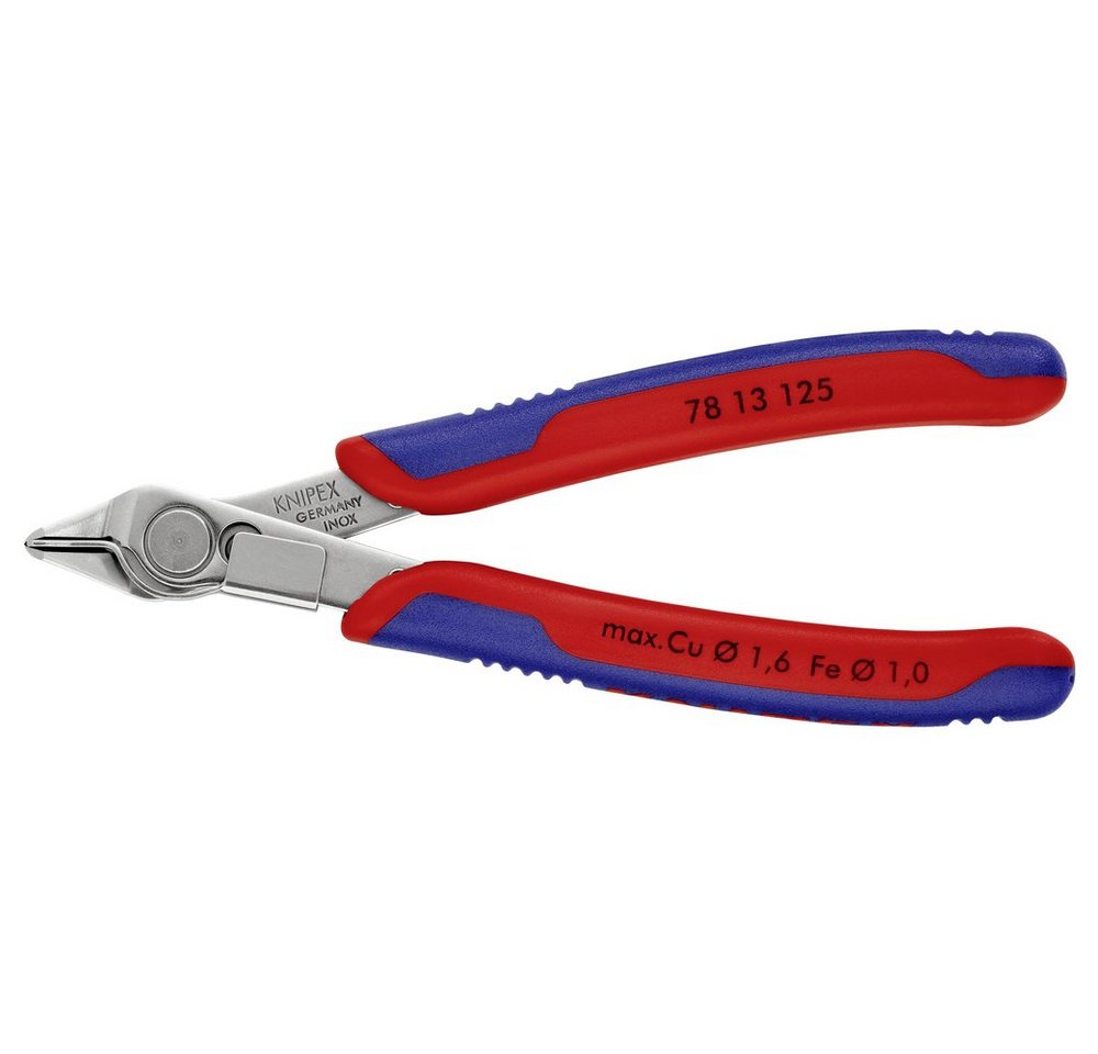 Thumbnail - Knipex Seitenschneider Knipex Super-Knips 78 13 125 Elektronik- u. Feinmechanik Printzange oh