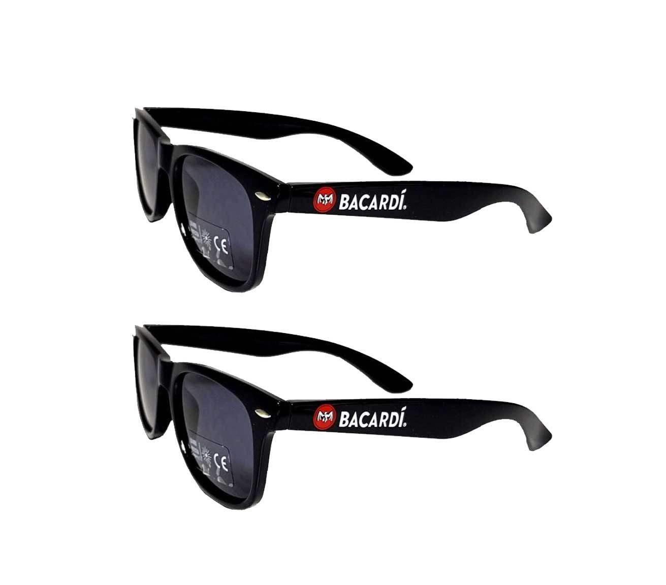 Mixcompany Sonnenbrille Bacardi Sonnenbrille Partybrille Nerd Brille Aktion - 2 Stück