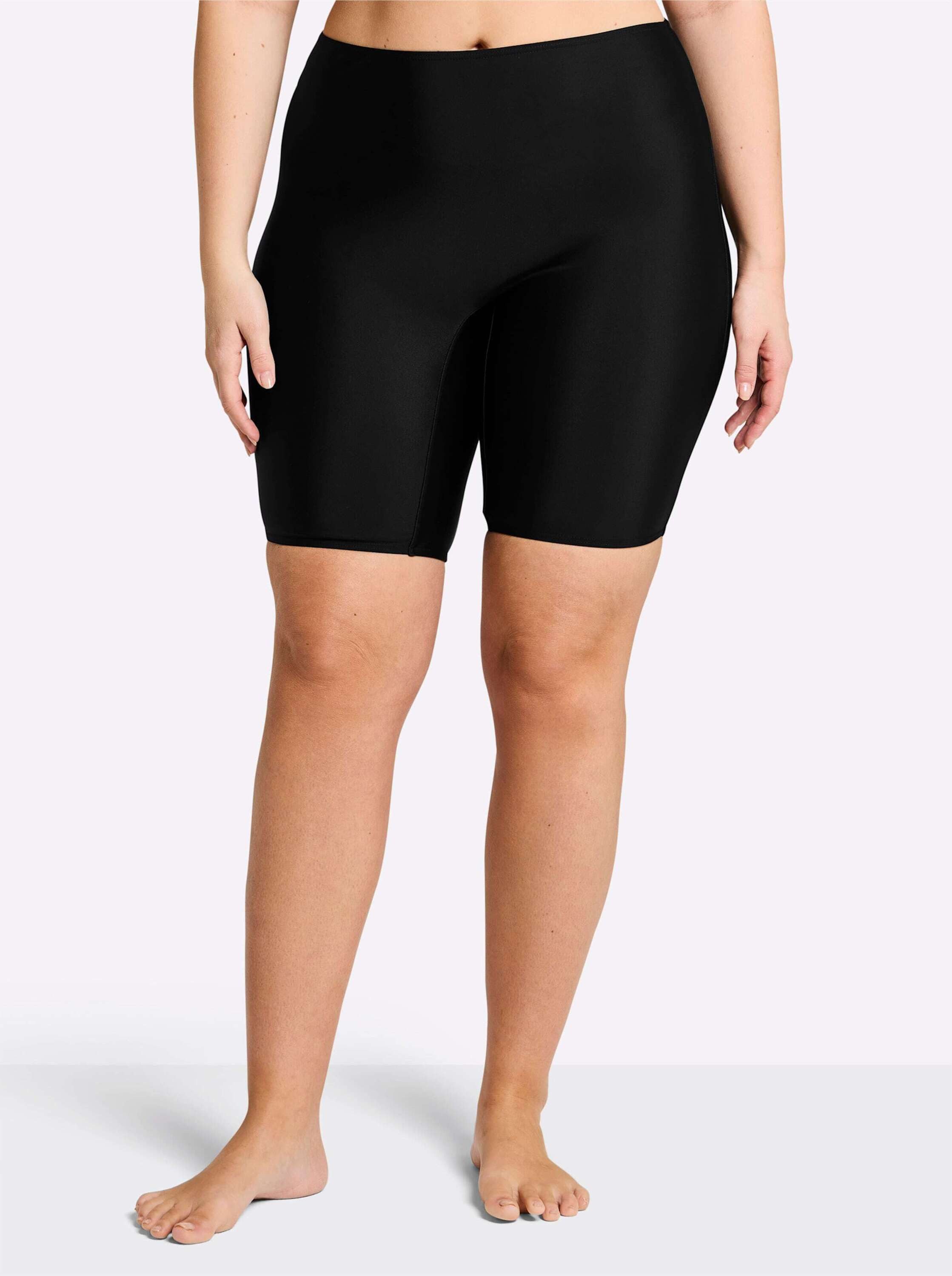 Sieh an! Bikini-Hose Radler-Badehose Ärmellos