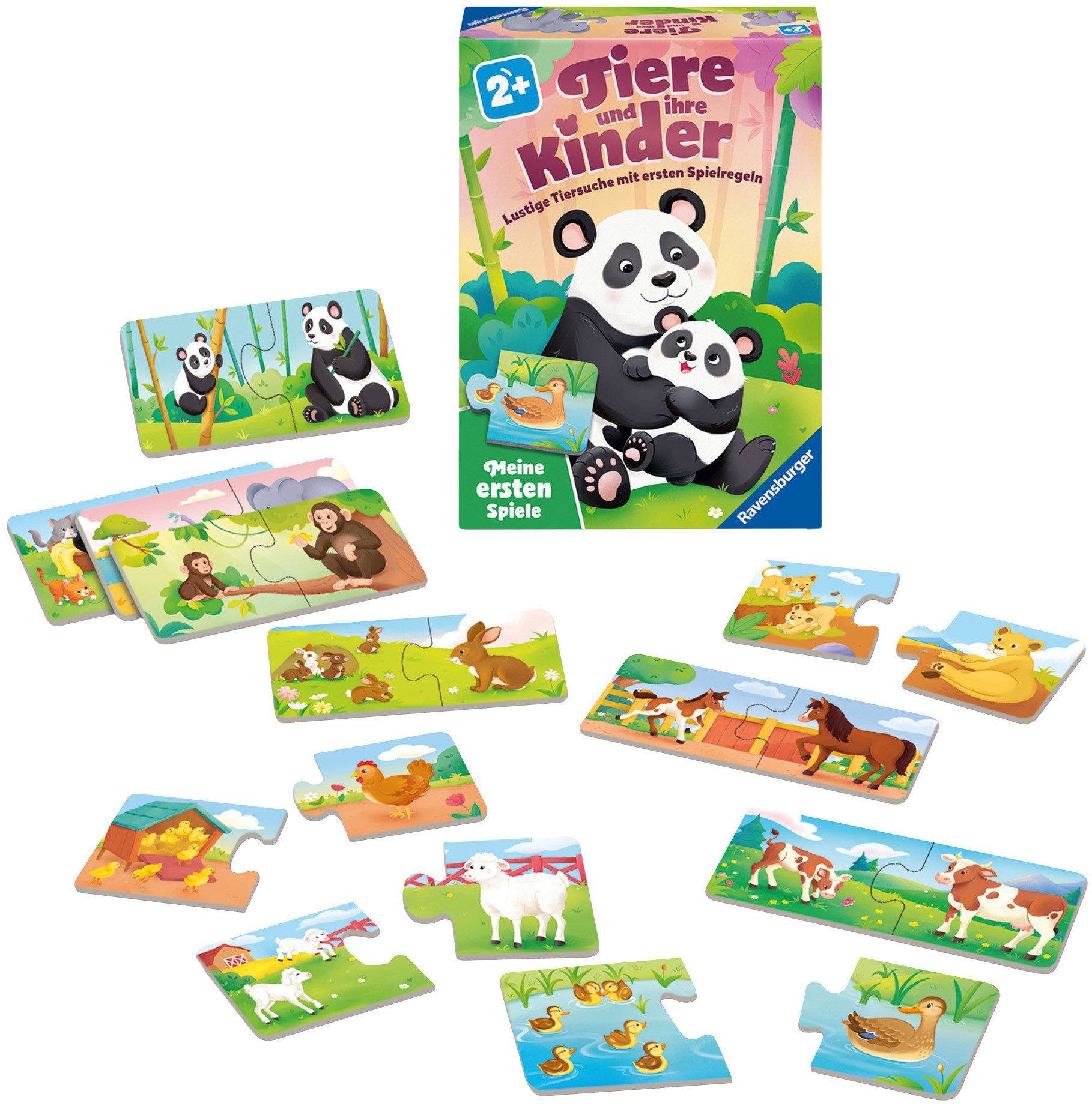 Ravensburger Spiel Tiere und ihre Kinder, Kinderspiel, Made in Europe