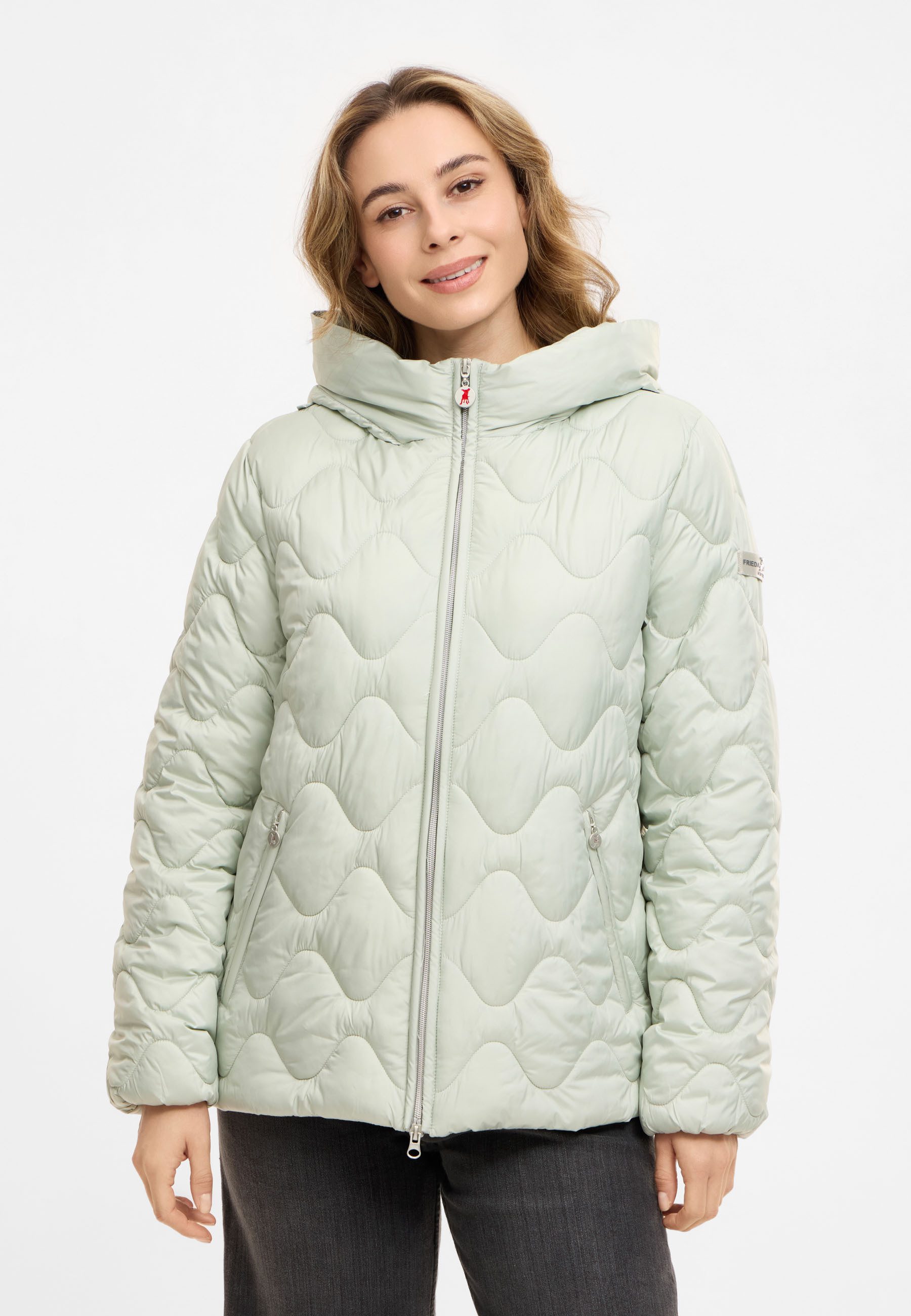 Frieda & Freddies Winterjacke Frieda & Freddies Steppjacke mit Wellensteppung