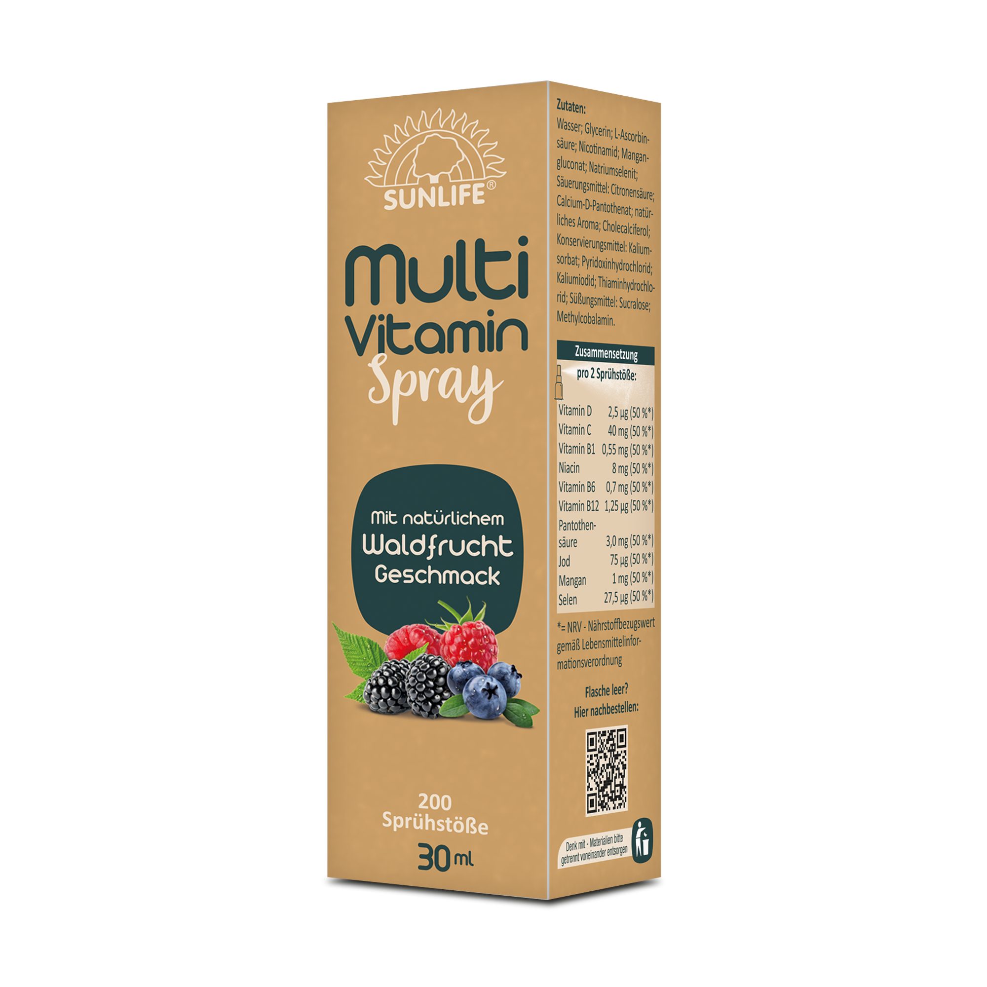 SUNLIFE Mundspray SUNLIFE® Multivitamin Spray