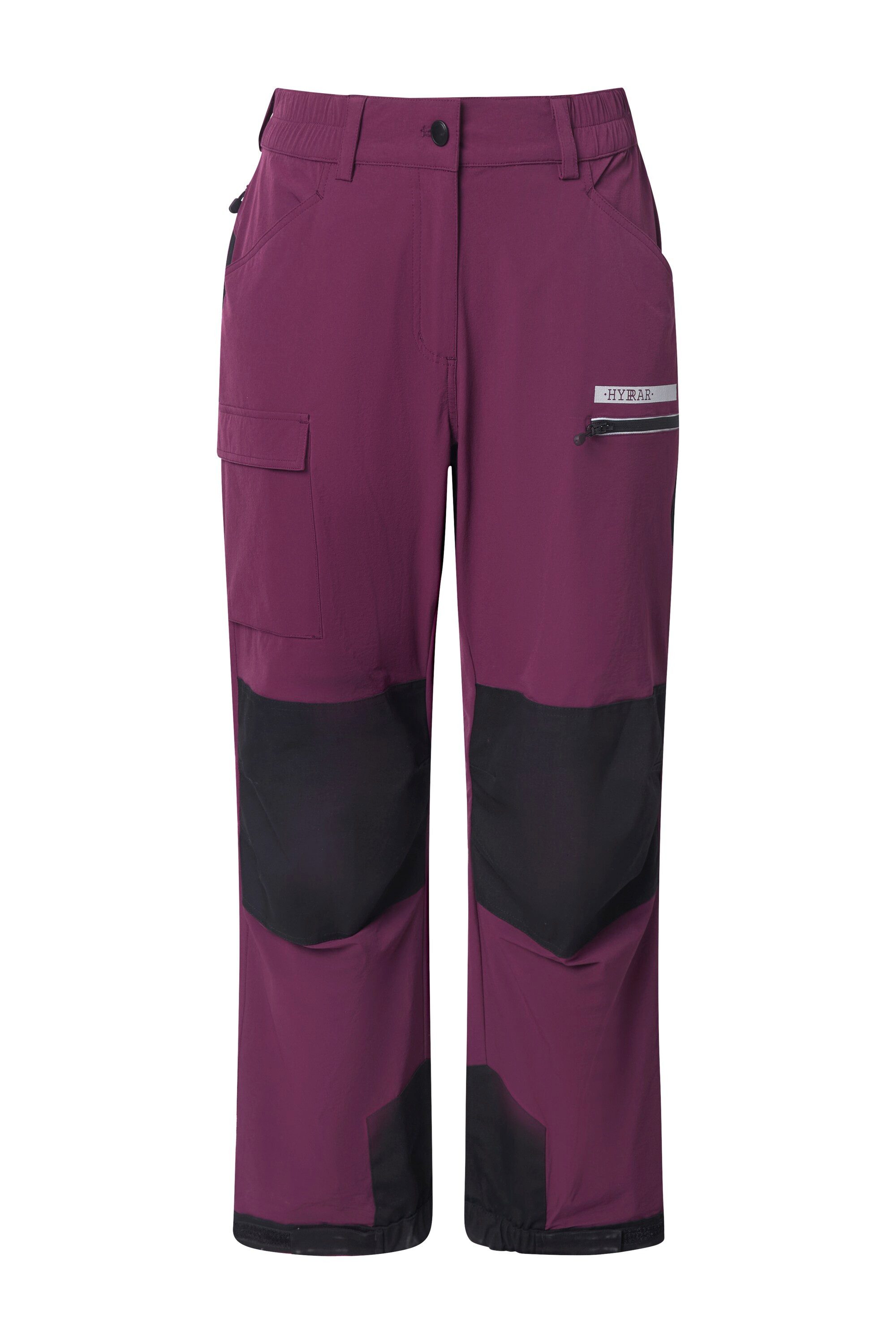 Ulla Popken Funktionshose HYPRAR Hybrid-Trekkinghose Reflektor Klettriegel günstig online kaufen