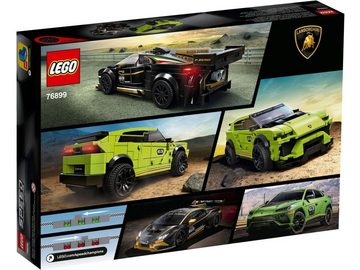 LEGO® Konstruktionsspielsteine LEGO Speed Champions - Lamborghini Urus ST-X &, (Set, 663 St)