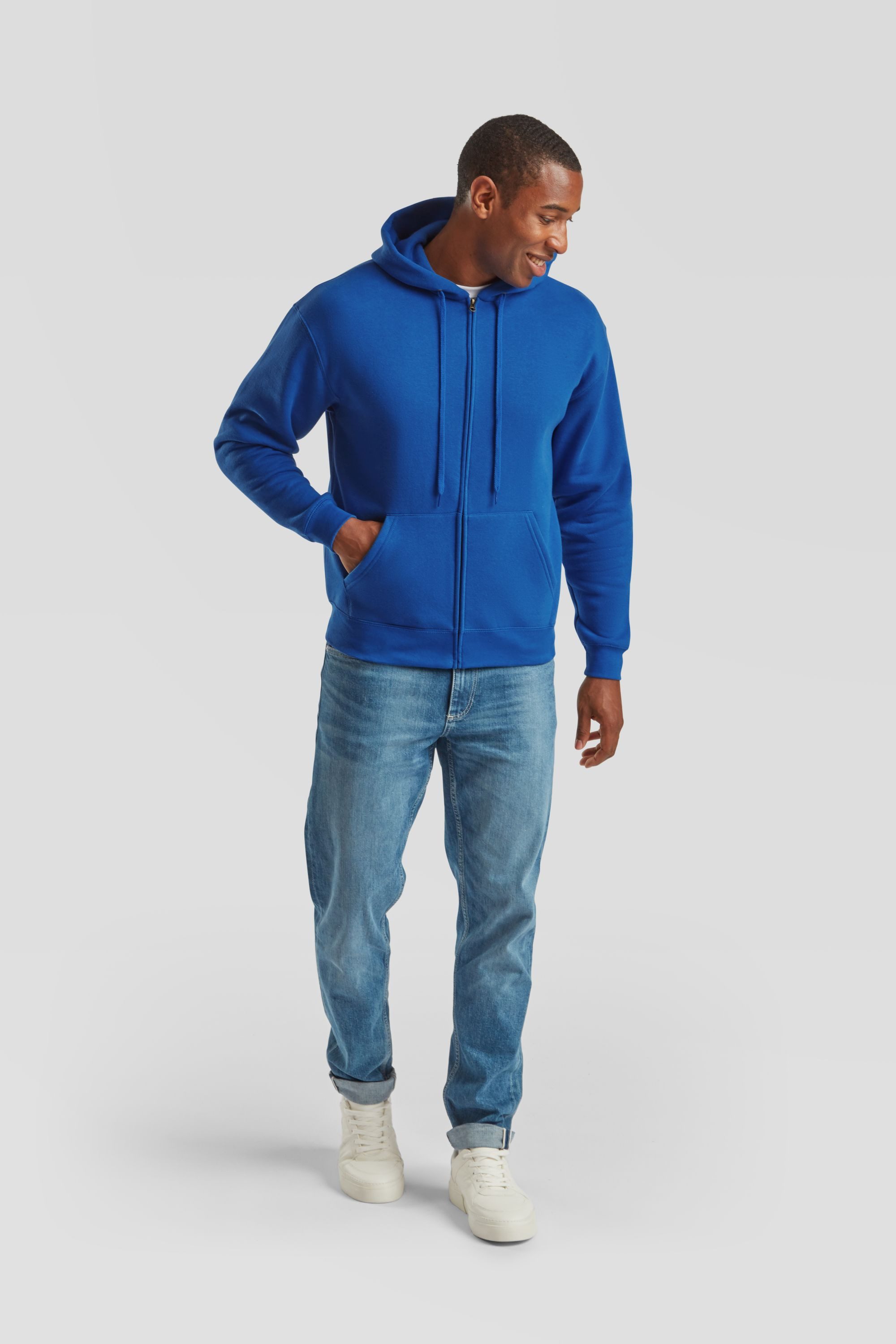Fruit of the Loom Sweatjacke Premium Hooded Sweat Jacket