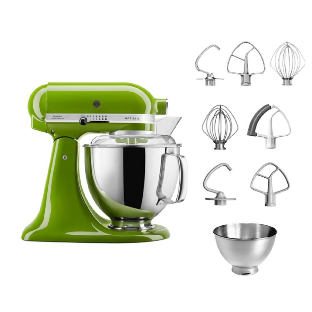 L Silber KitchenAid Medaillion 4,8 Küchenmaschine KitchenAid Artisan 5KSM175 Küchenmaschine Steellover