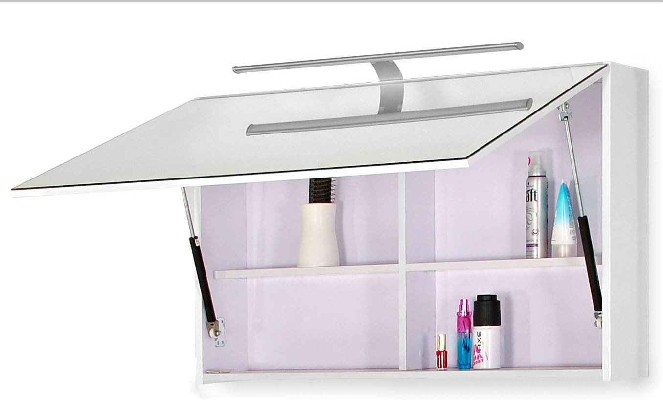 SAM® Badezimmerspiegelschrank Zürich in weiß erhältlich