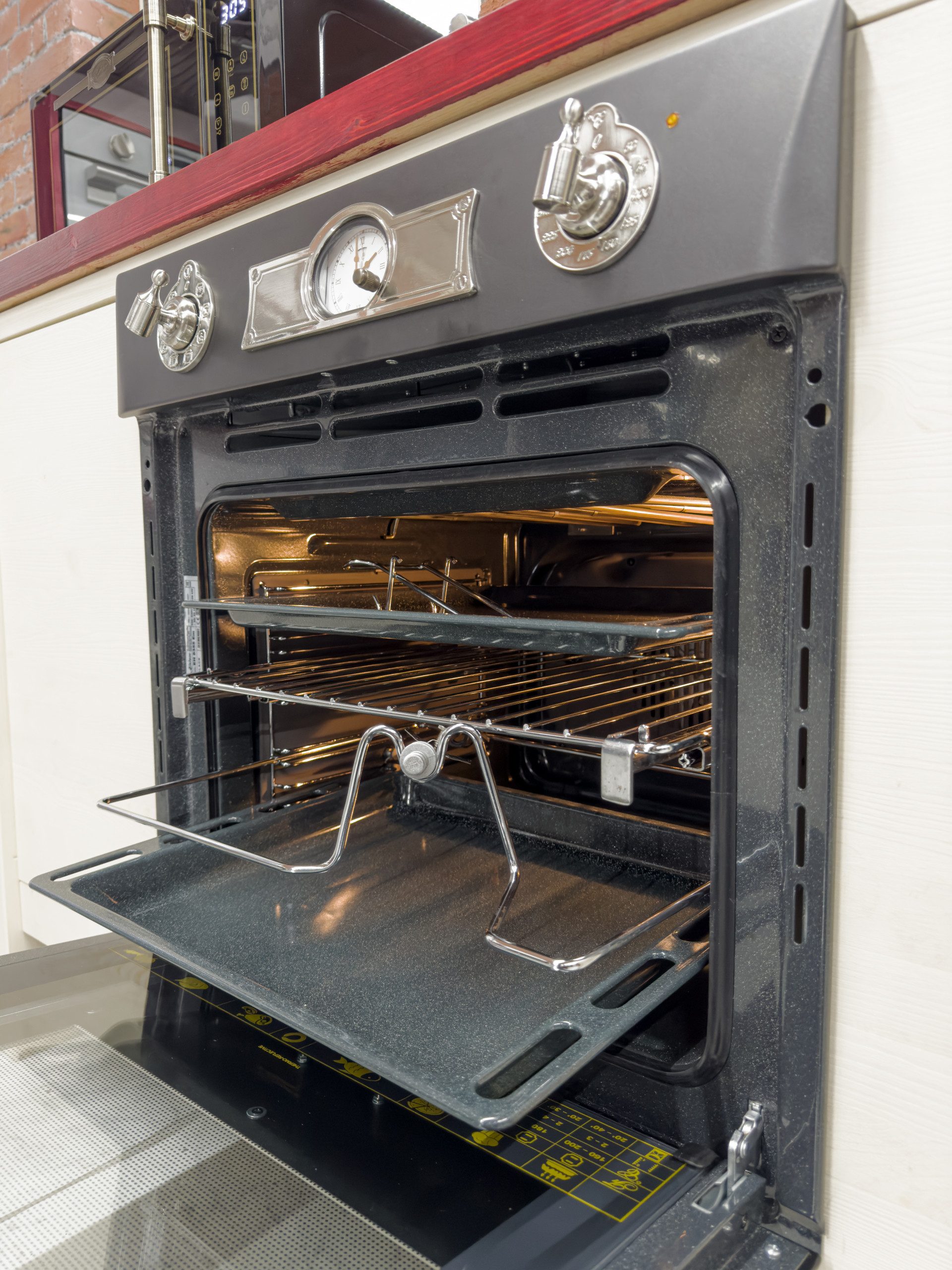 Kaiser Küchengeräte Backofen-Set Herd Set Autark Elektro Backofen 60 cm Autark, Teleskop-System, 67L, 8 Funktionen mit Induktions-Kochfeld 60 cm FREE ZONE mit 2 FLEX Induktions-Zonen EH 6355 Em Sil+KCT 61 FI., mit 1-fach-Teleskopauszug