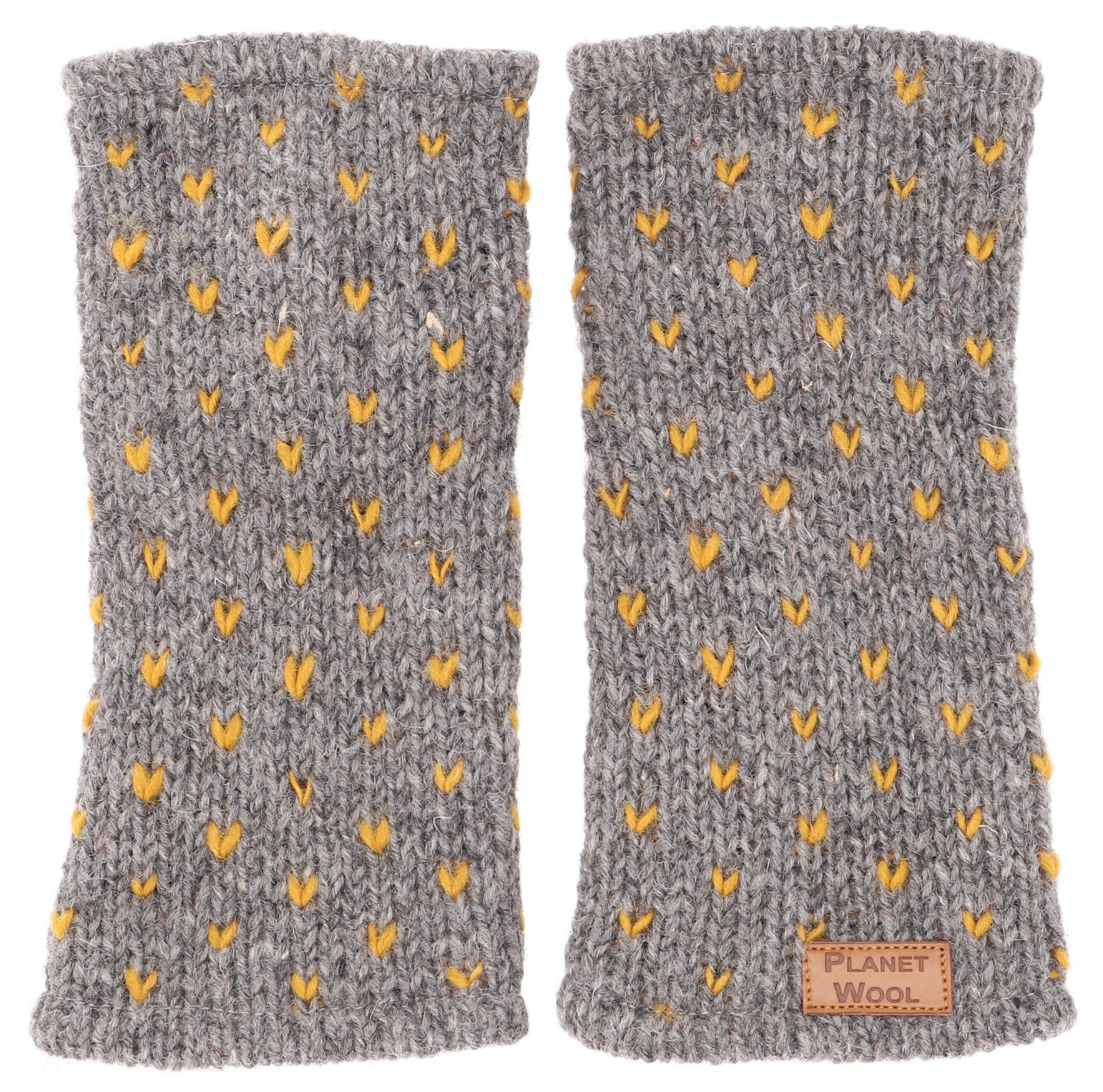 Guru-Shop Strickhandschuhe Handstulpen aus Nepal, handgestrickte.. günstig online kaufen