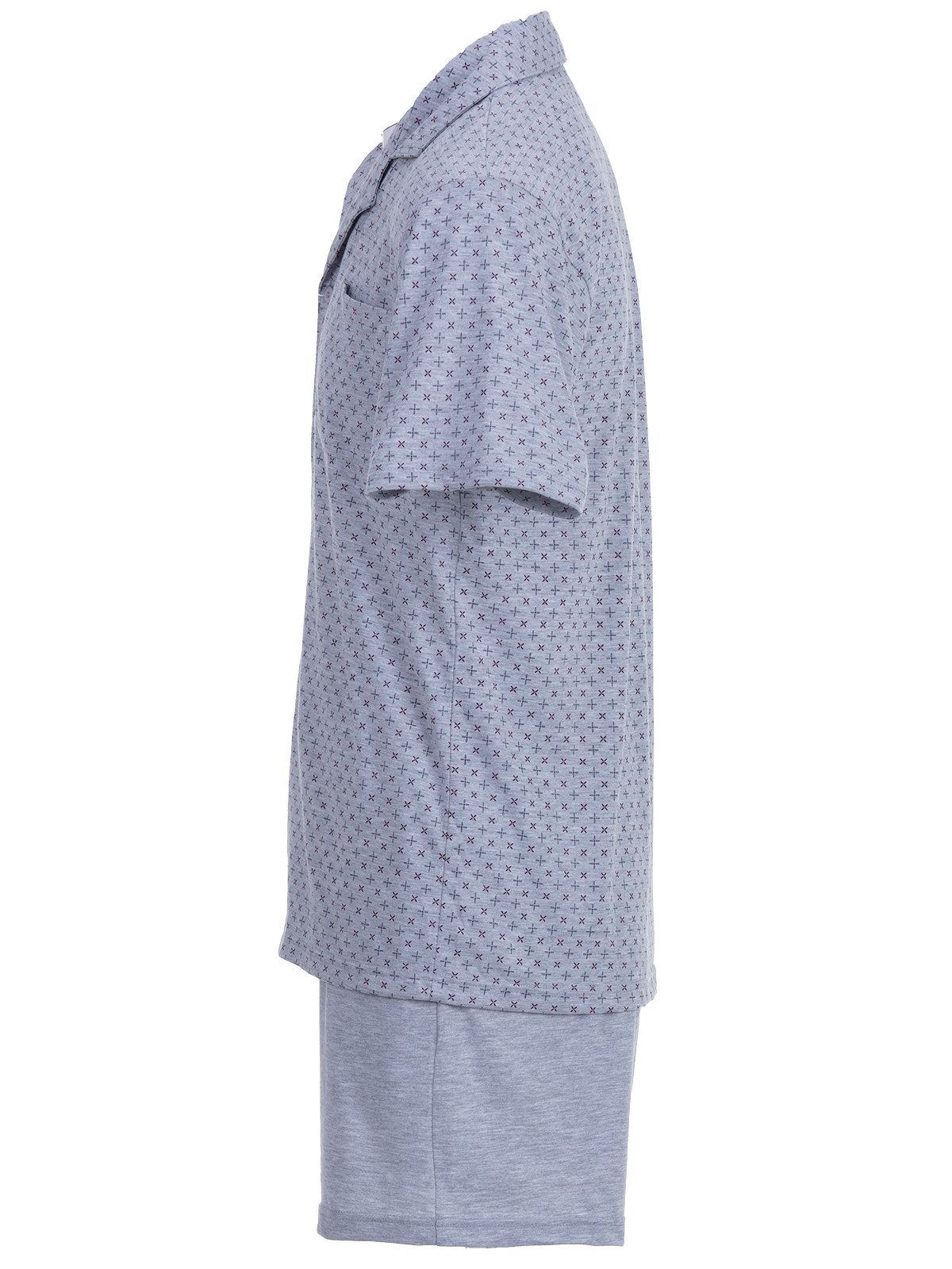 Henry Terre Schlafanzug Pyjama Set Shorty - Karl Kreuz günstig online kaufen