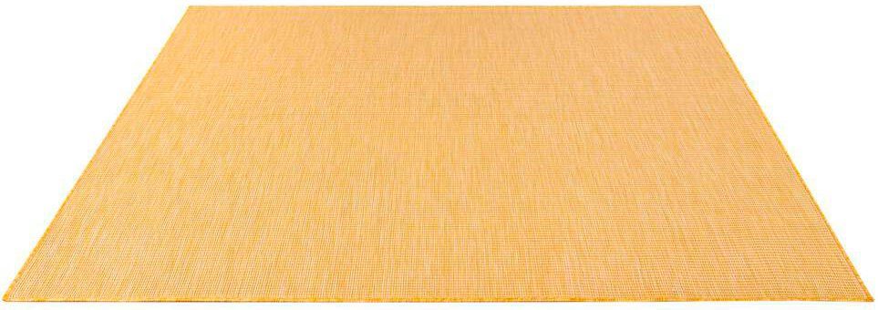 Carpet City Outdoorteppich PALM 2778, rechteckig, Höhe: 5 mm, Läufer, Wetterfest & UV-beständig, für Balkon, Terrasse, Küche, flach