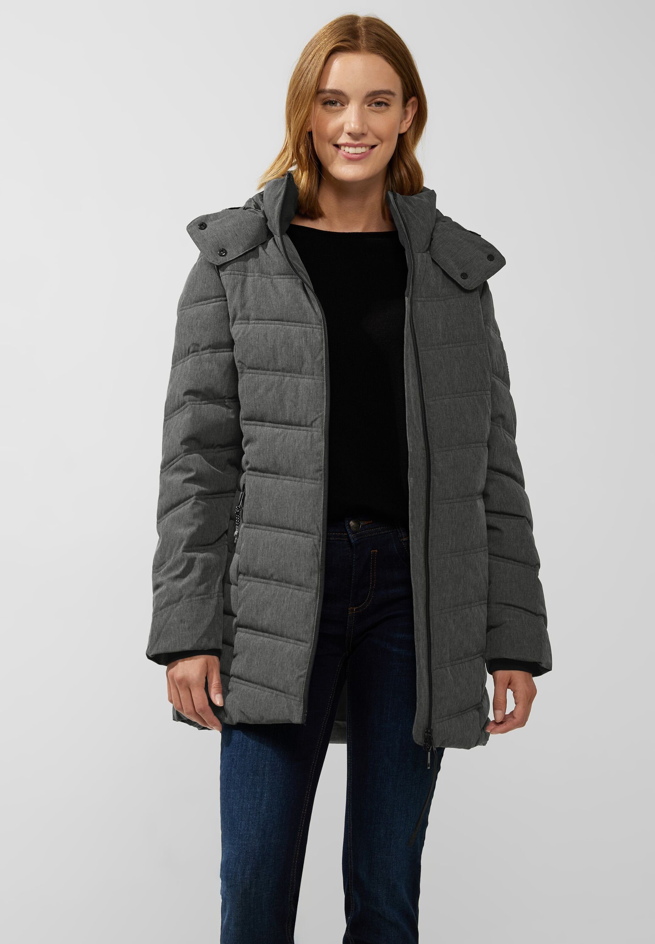 STREET ONE Steppmantel mit 2-Wege Reißverschluss