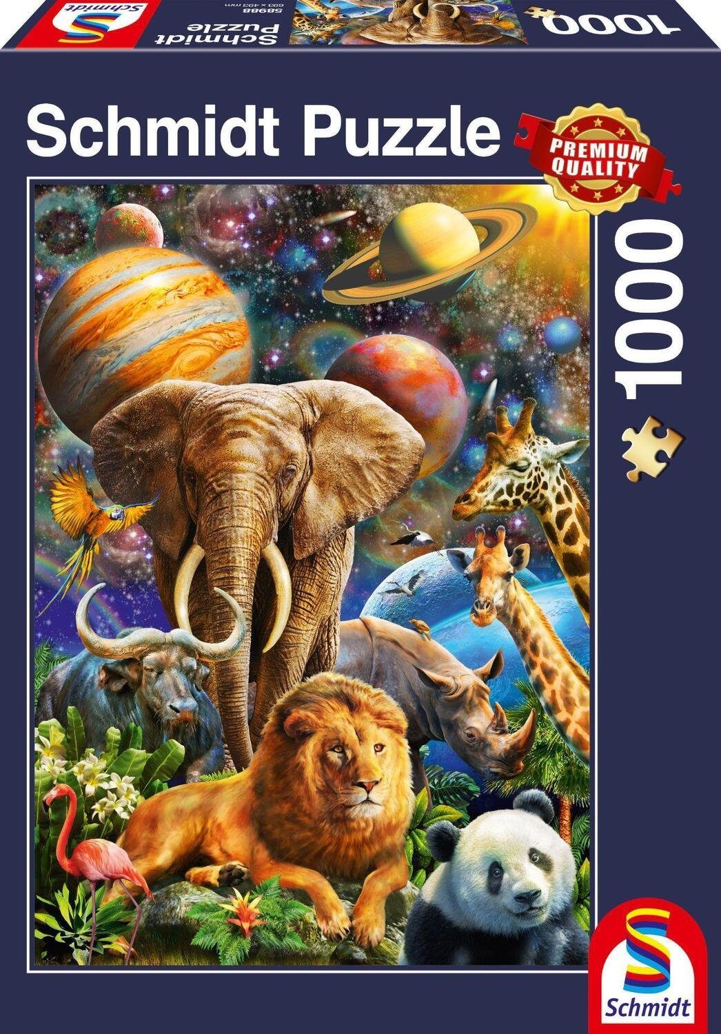 Schmidt Spiele Puzzle Wundervolles Universum. 1.000 Teile, 1000 Puzzleteile