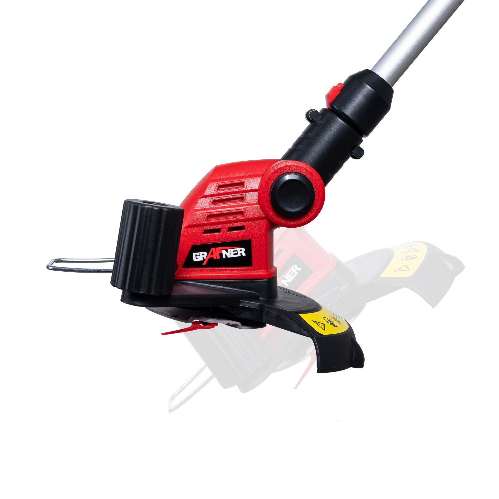 Grafner Akku-Rasentrimmer Akku-Rasentrimmer 20V mit Schnellladegerät Freischneider, 25 cm Arbeitsbreite Messer, Lithium-Ionen-Akku: 20V / 2,0 Ah