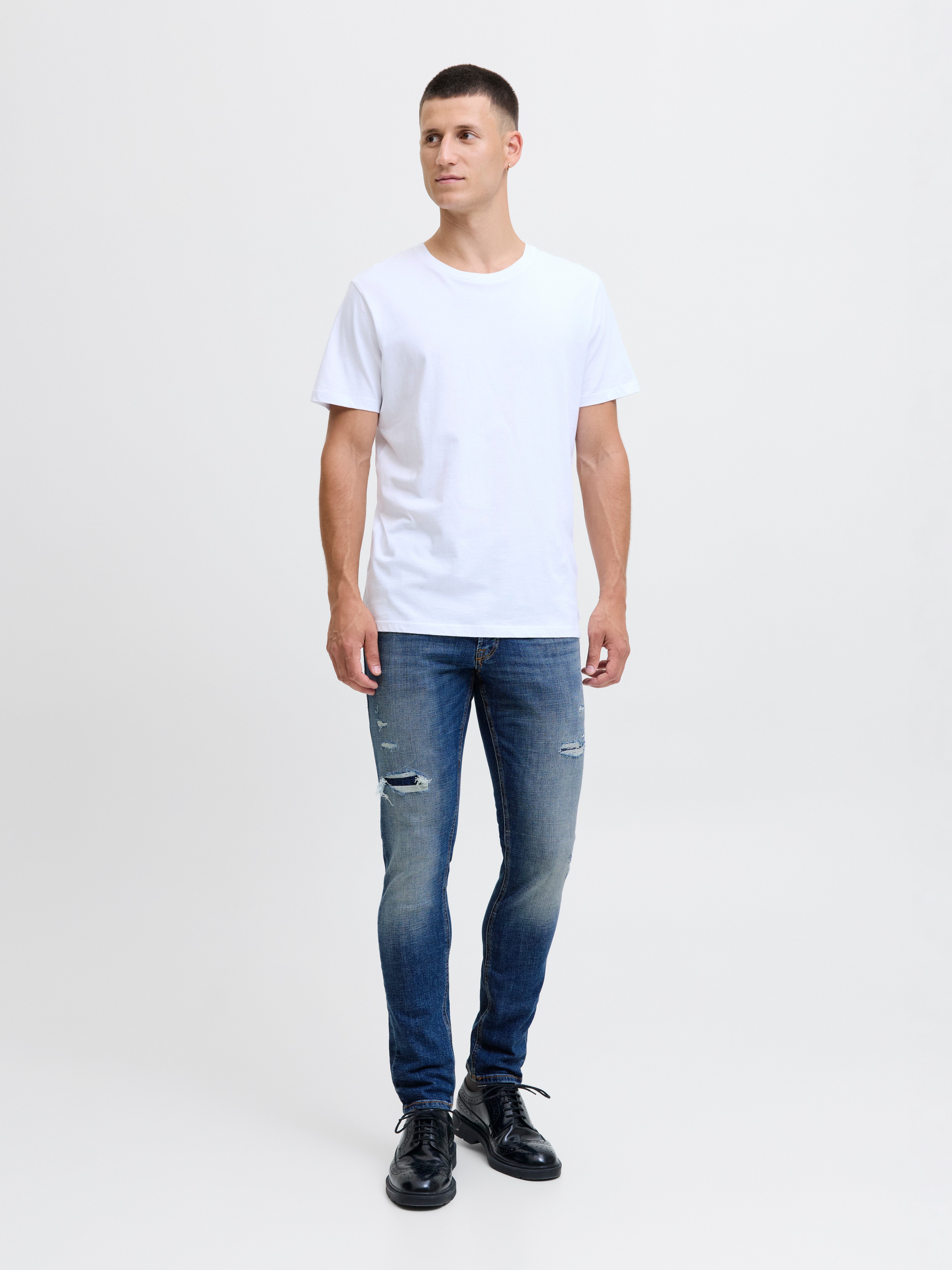 Jack & Jones Slim-fit-Jeans JJIGLENN JJCOLE GE 972 SN