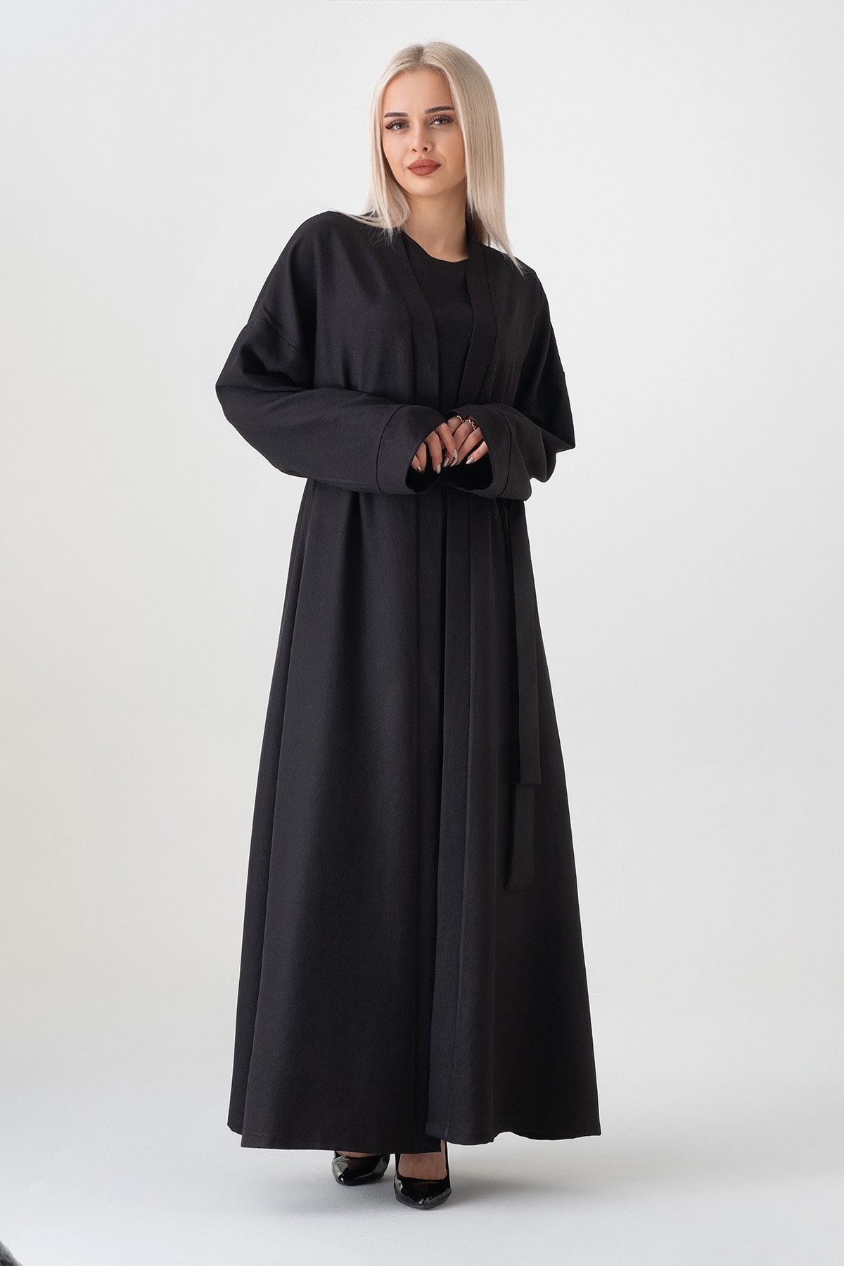 fashionshowcase Unterkleid Damen Set mit Kimono – elegant, lang, Modest Fas günstig online kaufen