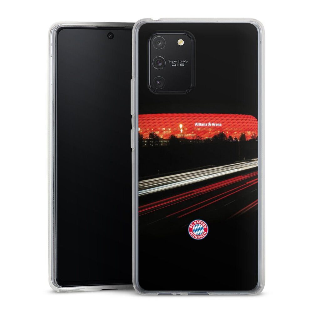 DeinDesign Handyhülle FC Bayern München FCB Stadion FC Bayern München Allianz Arena, Samsung Galaxy S10 Lite Silikon Hülle Bumper Case Handy Schutzhülle