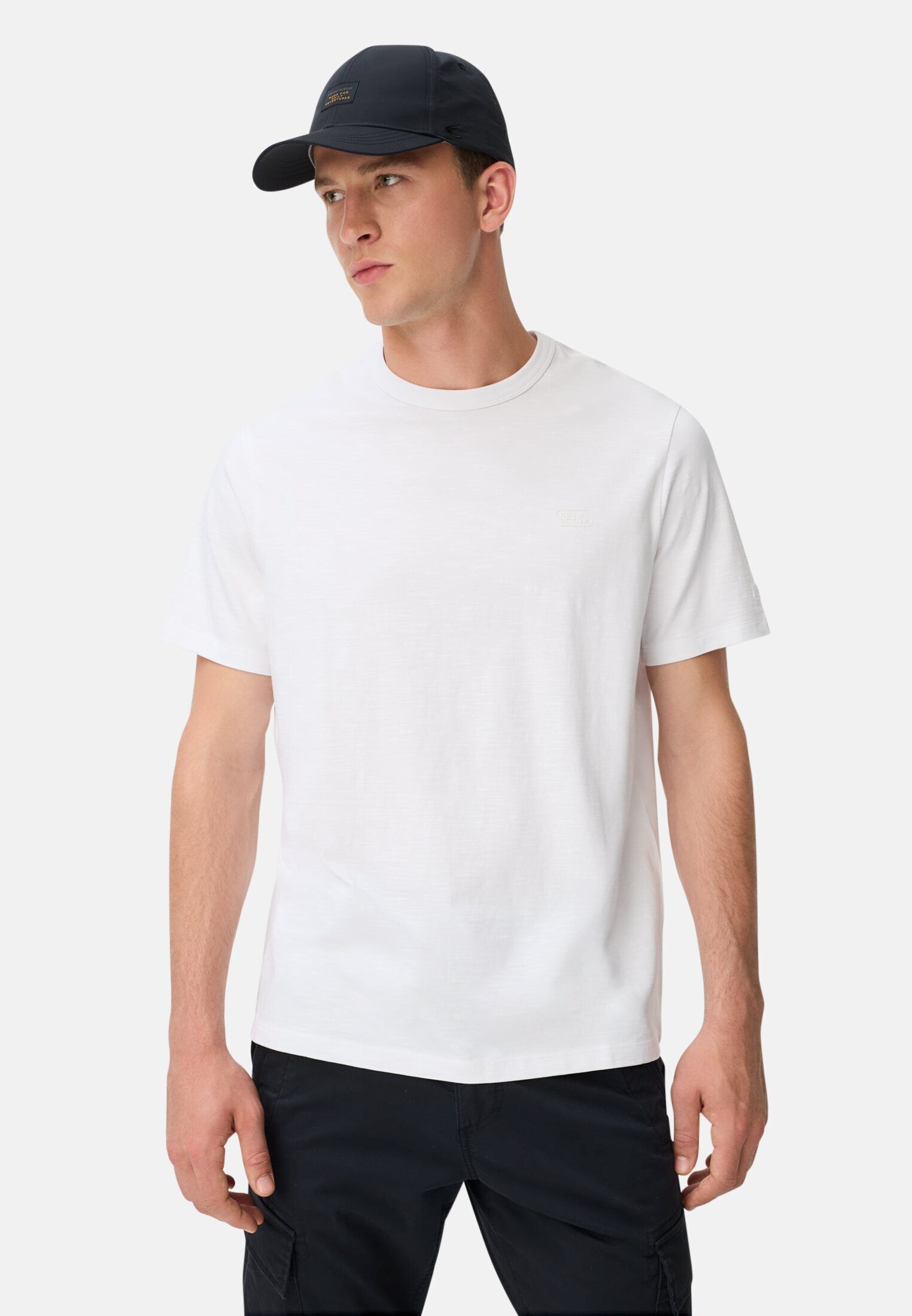 T-Shirt aus reiner Baumwolle Kurzarm