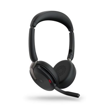 Jabra Evolve2 65 Flex MS Kopfhörer (Active Noise Cancelling (ANC), Bluetooth, Stereo USB-C)