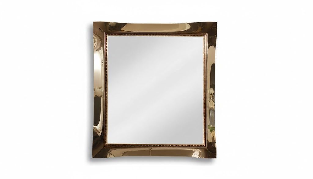 JVmoebel Wandspiegel Wandspiegel mit Holzrahmen in klassischem Design von Arredoclassic, Made in Europa