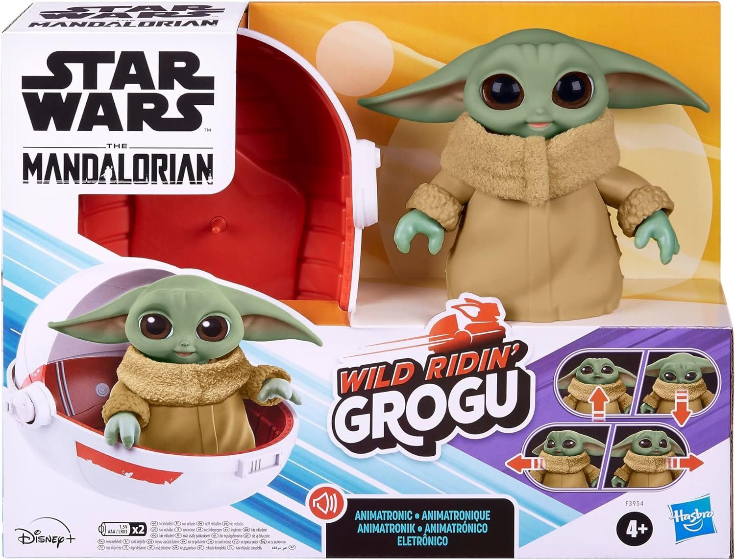 Hasbro Actionfigur Hasbro - Star Wars Wild Ridin' Grogu