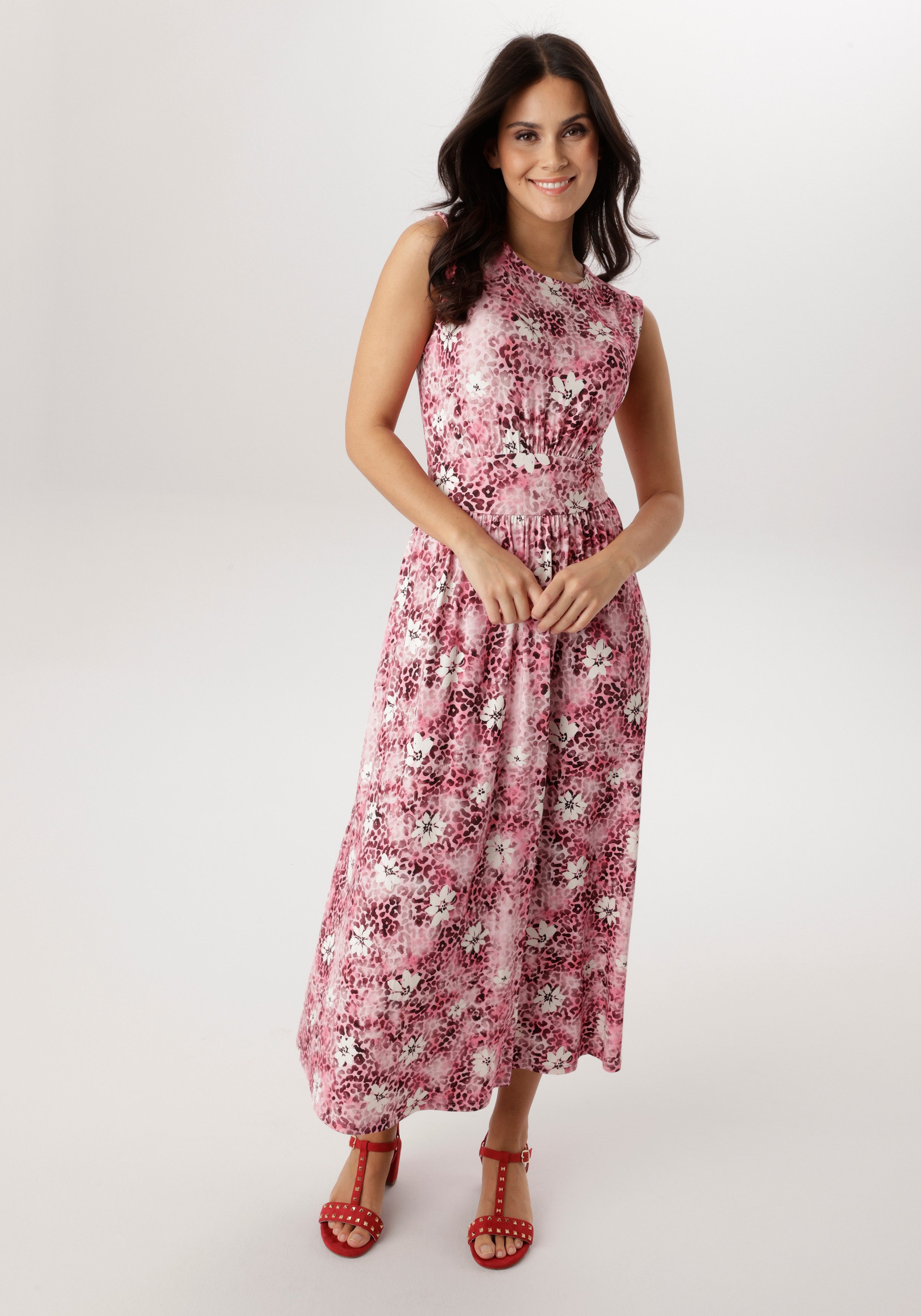 Aniston SELECTED Sommerkleid mit zwei praktischen Eingrifftaschen - NEUE KO günstig online kaufen