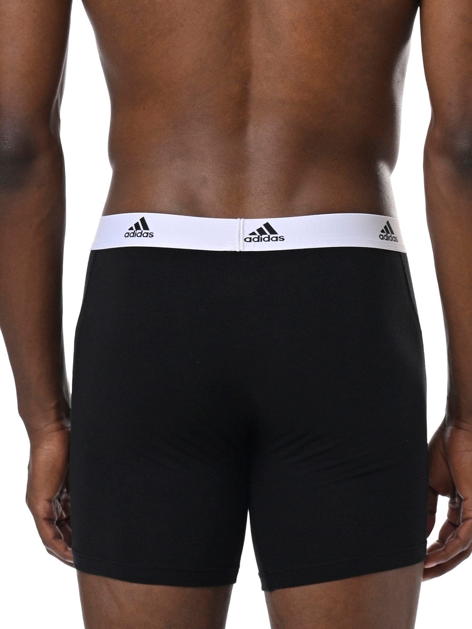 adidas Sportswear Trunk Boxer Brief mit längerem Bein - Active Flex Cotton (3-St) Boxershorts Herren Unterwäsche