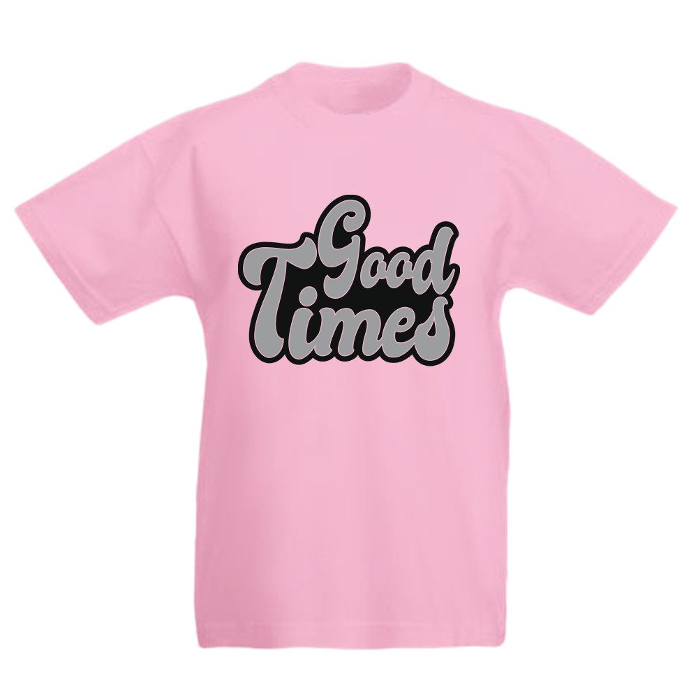 G-graphics T-Shirt Good Times Kinder T-Shirt, mit Spruch / Sprüche / Print / Aufdruck