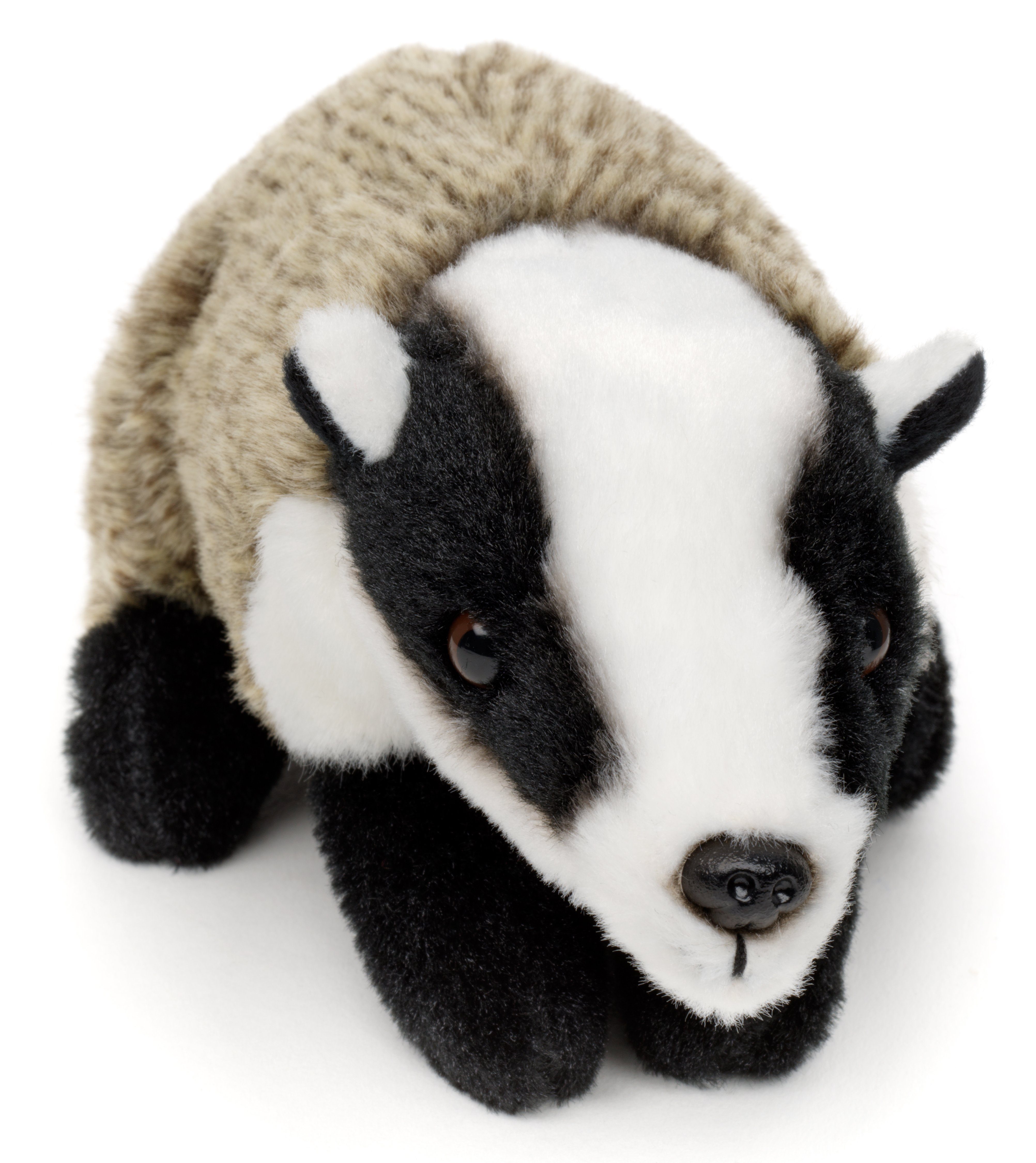 Uni-Toys Kuscheltier Dachs - verschiedene Modelle und Größen - Plüschtier, zu 100 % recyceltes Füllmaterial
