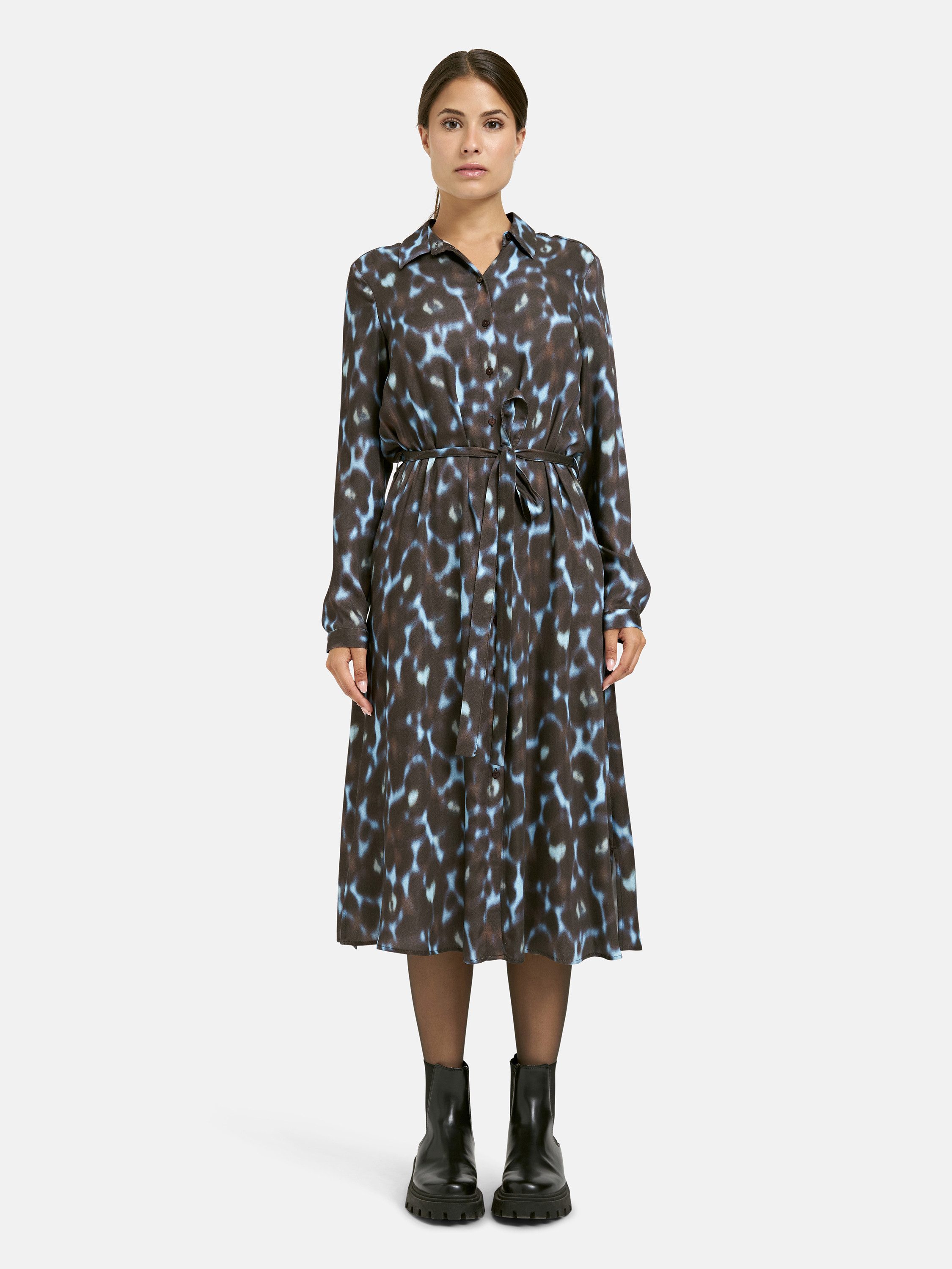 Milano Italy Maxikleid mit Bindegürtel