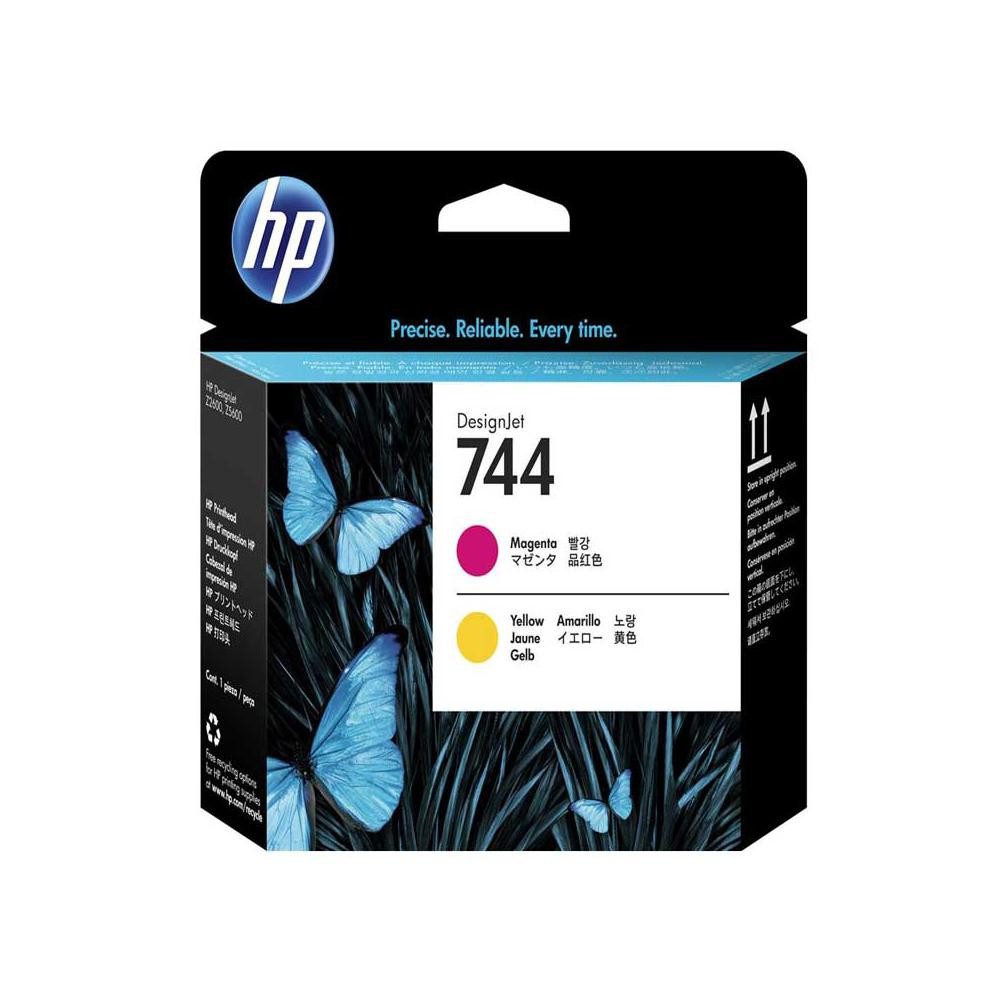 HP No. 744 magenta/gelb Druckkopf Tintenpatrone