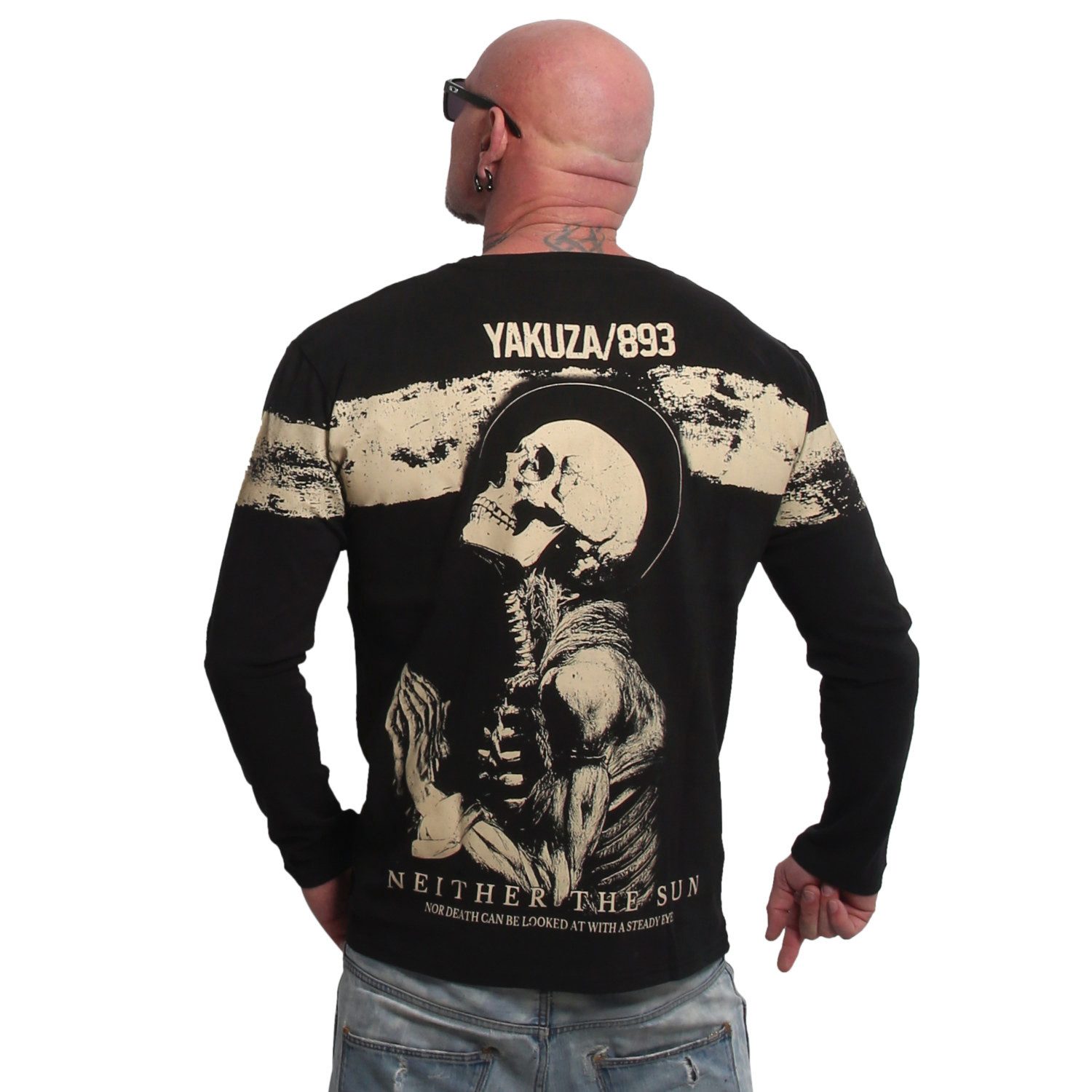 YAKUZA Langarmshirt Pray