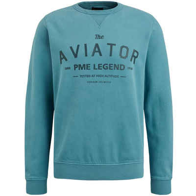 PME LEGEND Kapuzenpullover Crewneck gd terry with spray