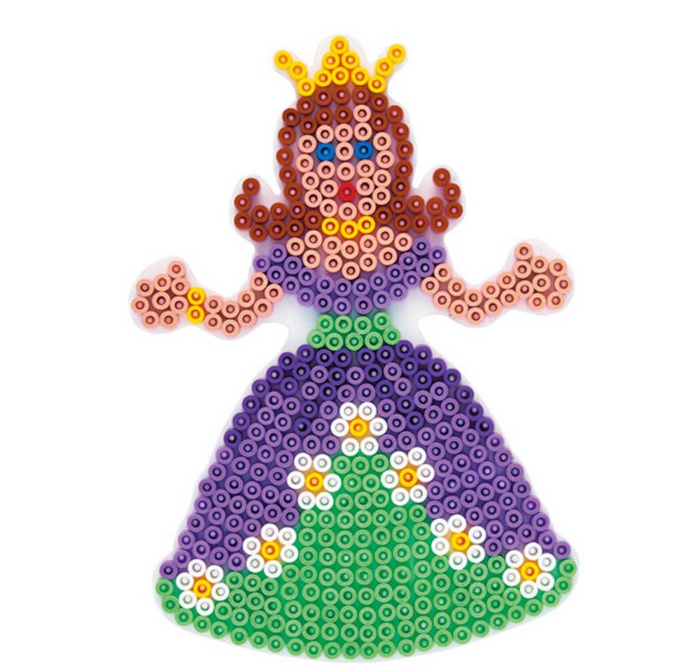 Thumbnail - Hama Bügelperlen Hama Midi-Stiftplatte Prinzessin, weiß