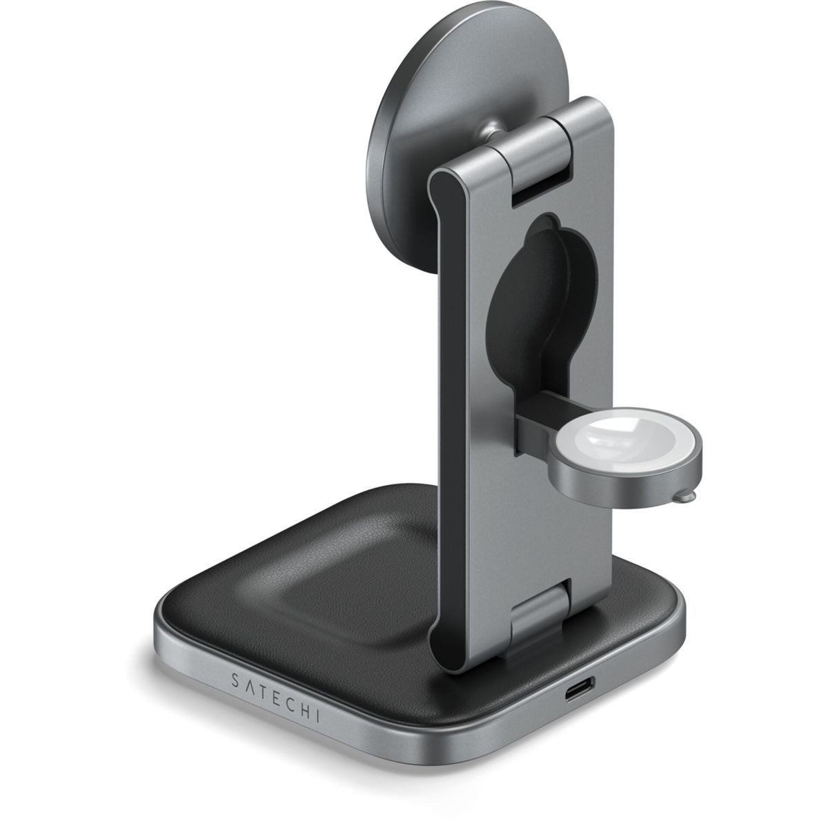 Satechi 3-in-1 Foldable Qi2 Wireless Charging Stand Induktions-Ladegerät