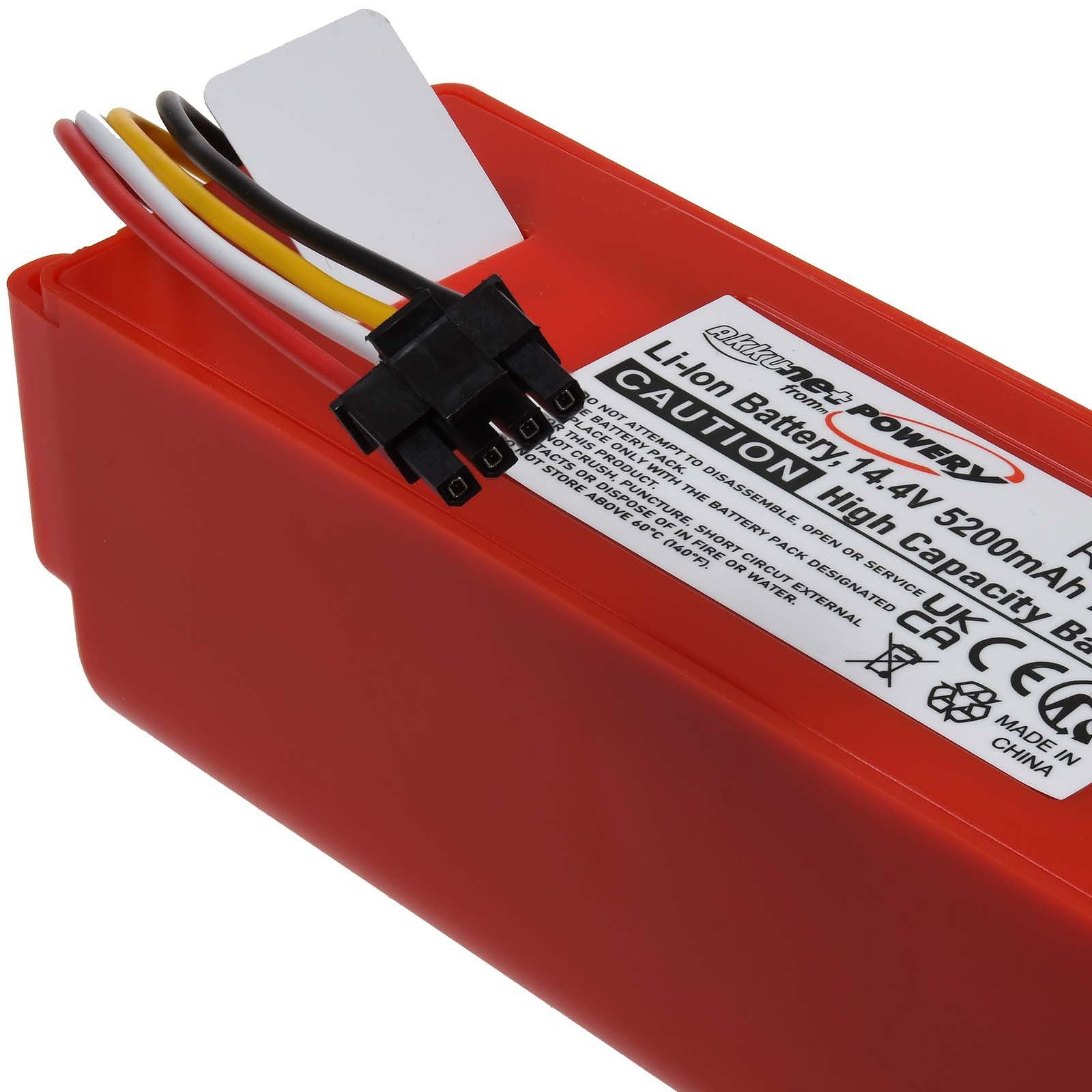 Powery Akku für Roborock S7 Staubsauger-Akku 5200 mAh (14.4 V)