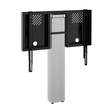 Celexon Expert Display-Ständer Adjust-4286WS mit Wandbefestigung - 70cm Hub TV-Wandhalterung, (bis 86 Zoll, elektrisch höhenverstellbar, max VESA 800 x 600, schwarz/silber)