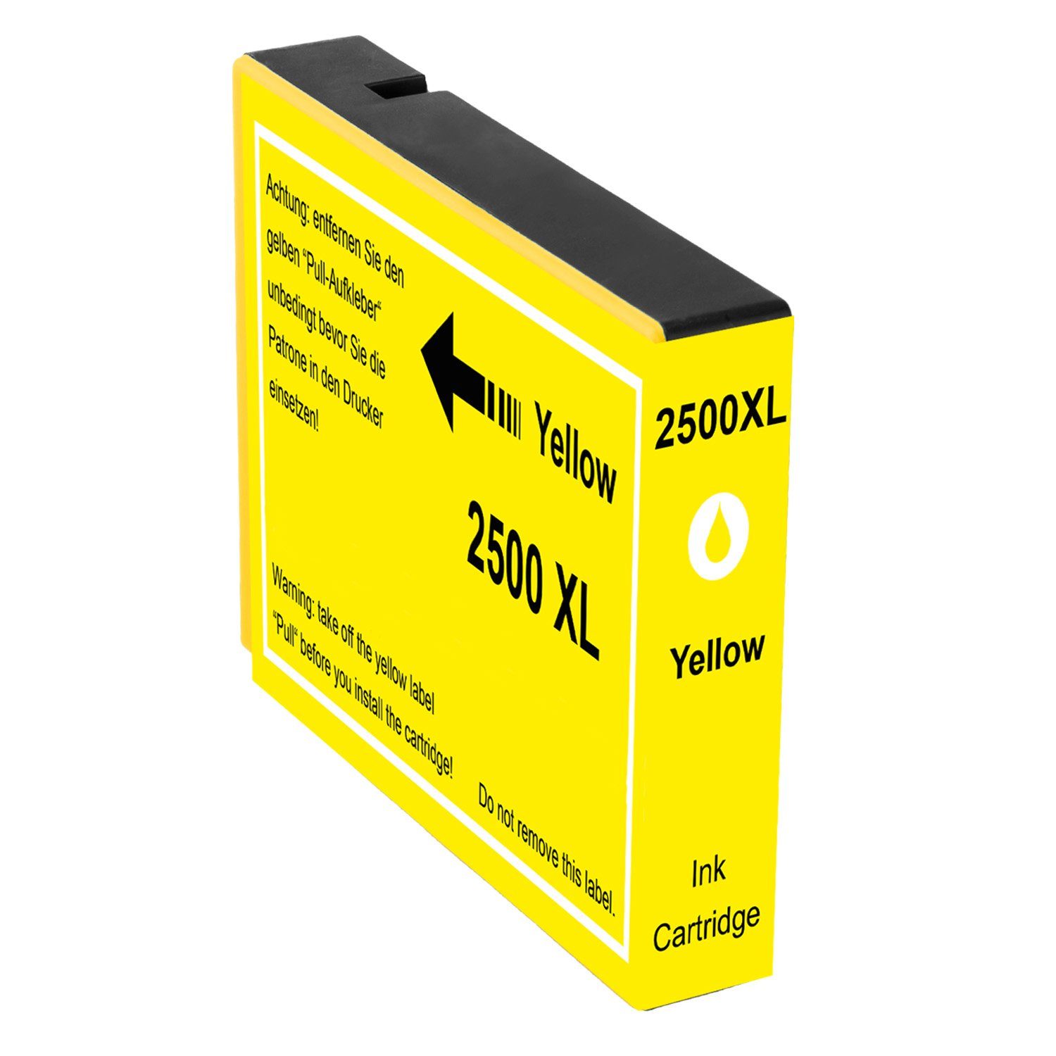 NINETEC ersetzt Canon PGI-2500 PGI2500 Tintenpatrone Yellow