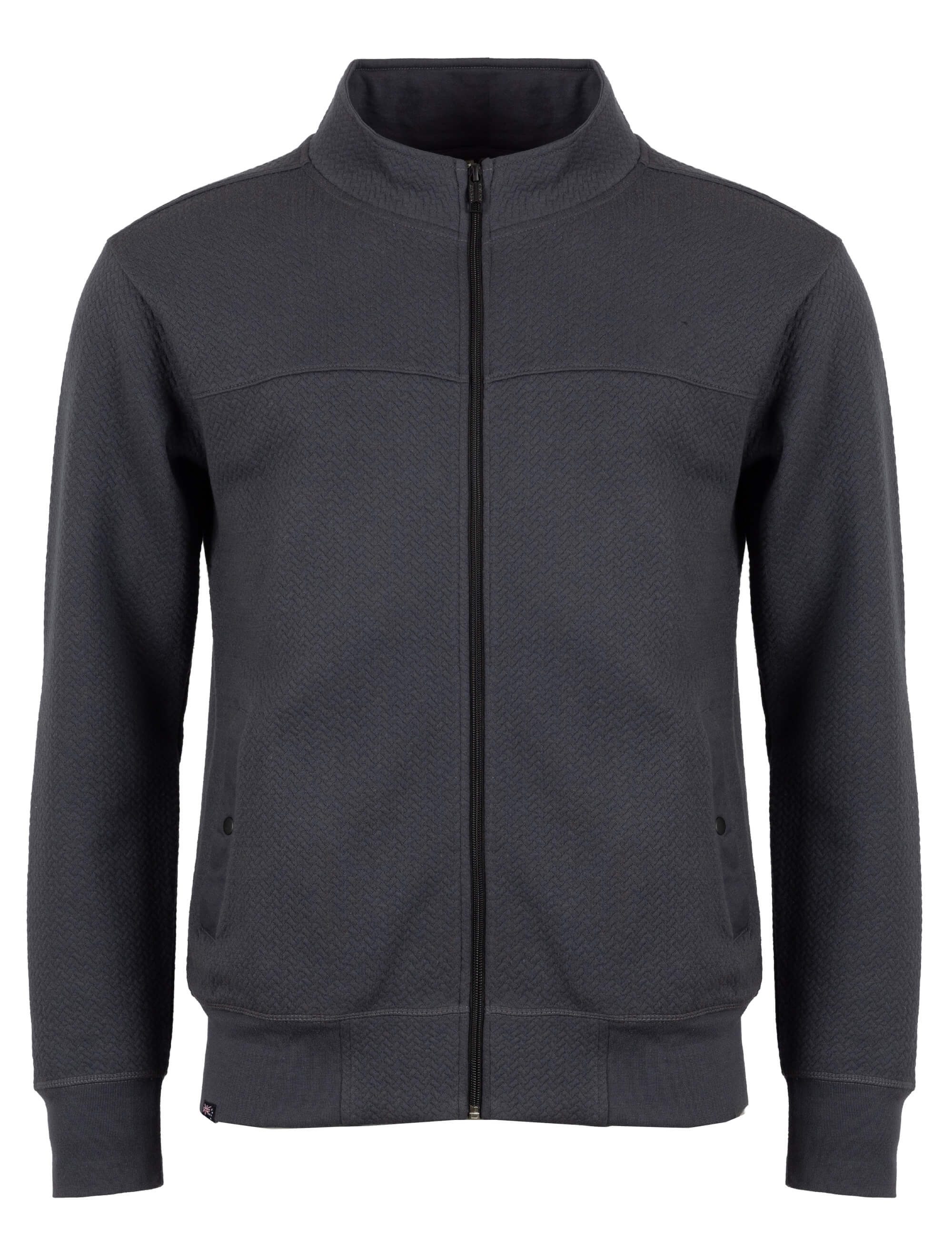 ROADSIGN australia Sweatjacke Active (1, 1-tlg., 1) aus Herringbone Jacquard