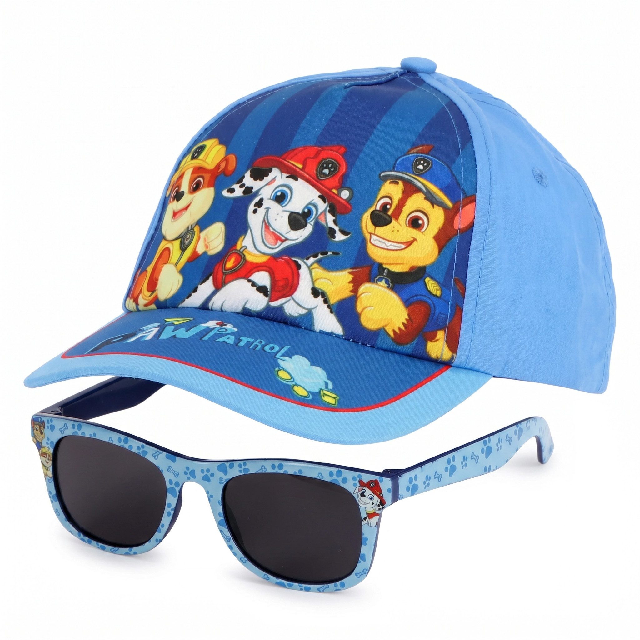 Baseball Cap Paw Patrol Kinder Basecap Baseball Kappe Mütze plus Sonnenbrille