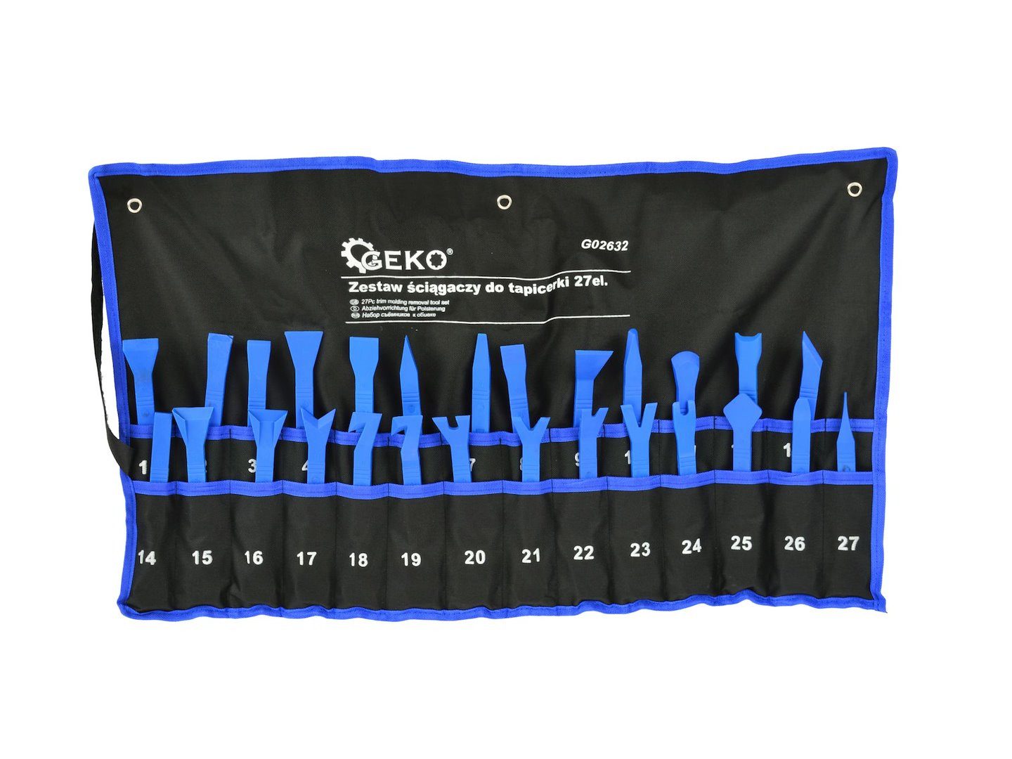 GEKO Reparatur-Set Auto Demontage Set Innenraumverkleidung Türverkleidung Zierleisten 27x, 27-St.