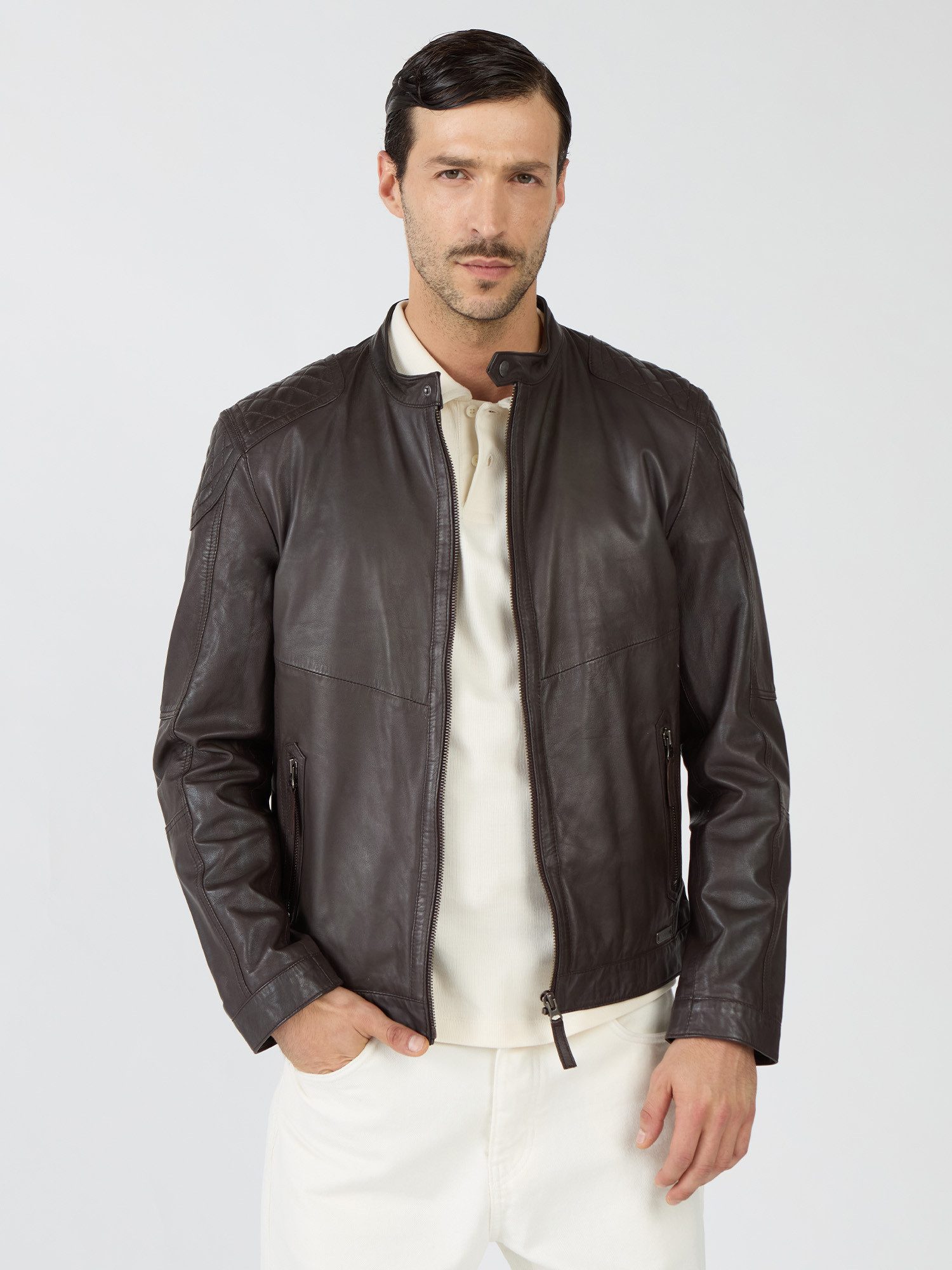 MUSTANG Lederjacke Max günstig online kaufen