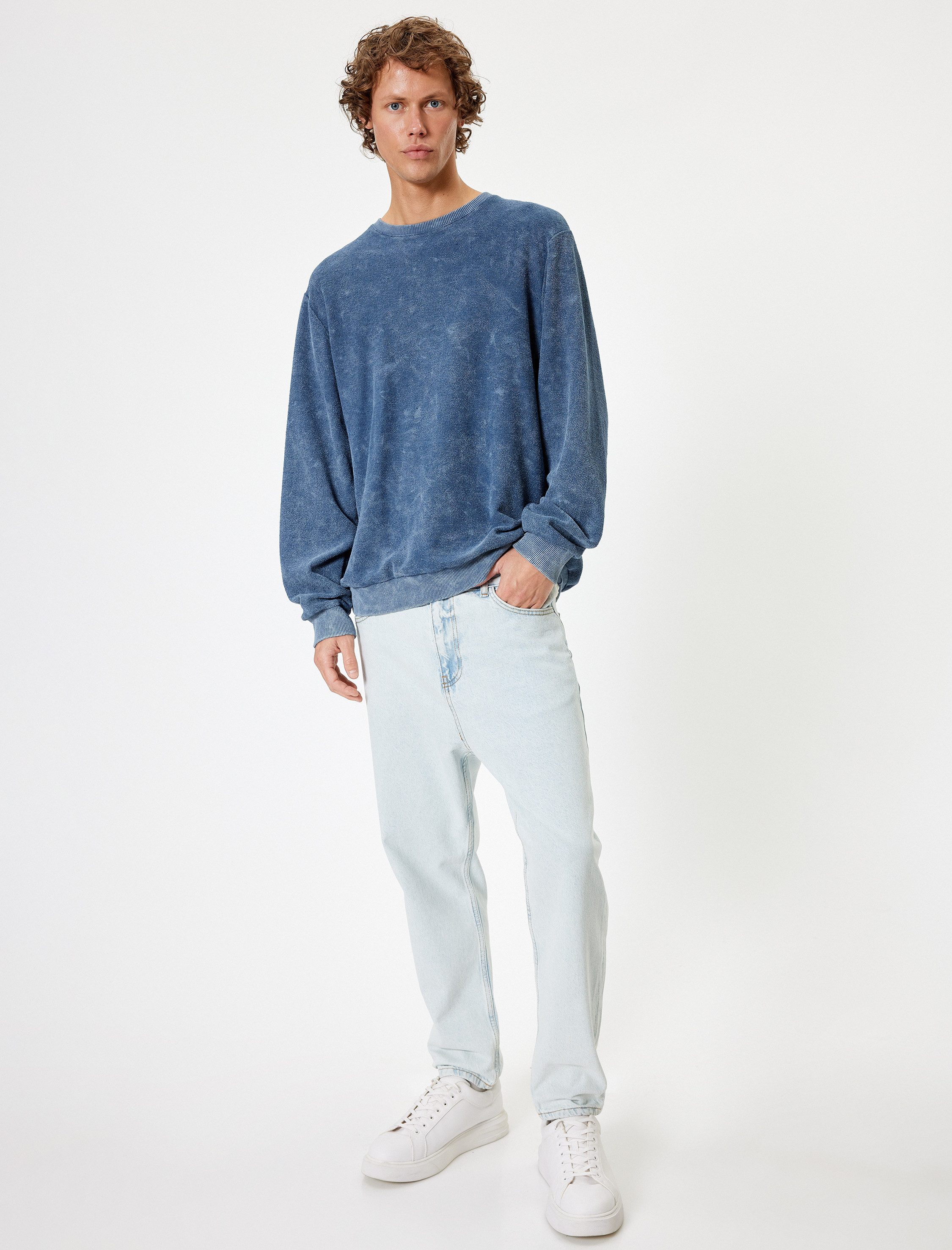 Koton Loose-fit-Jeans Koton Loose Fit Jeans Baumwolle