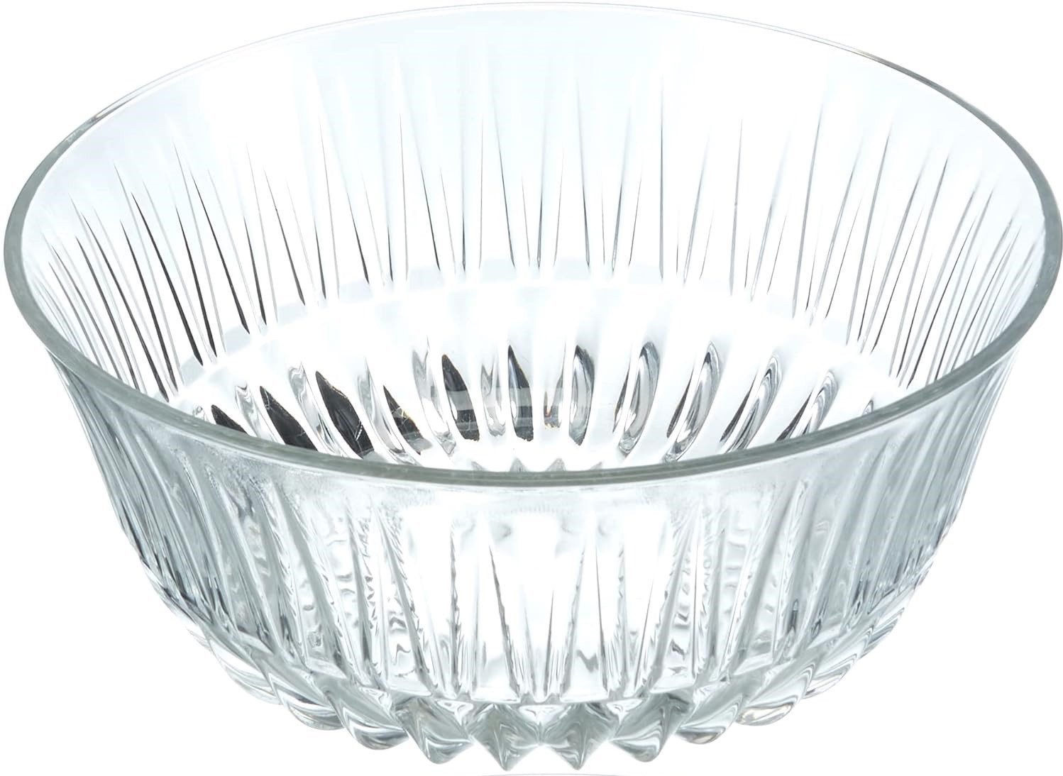 LAV Salatschüssel Salatschüssel Alinda Snackschale Chipsschale ø225mm Glasschüssel